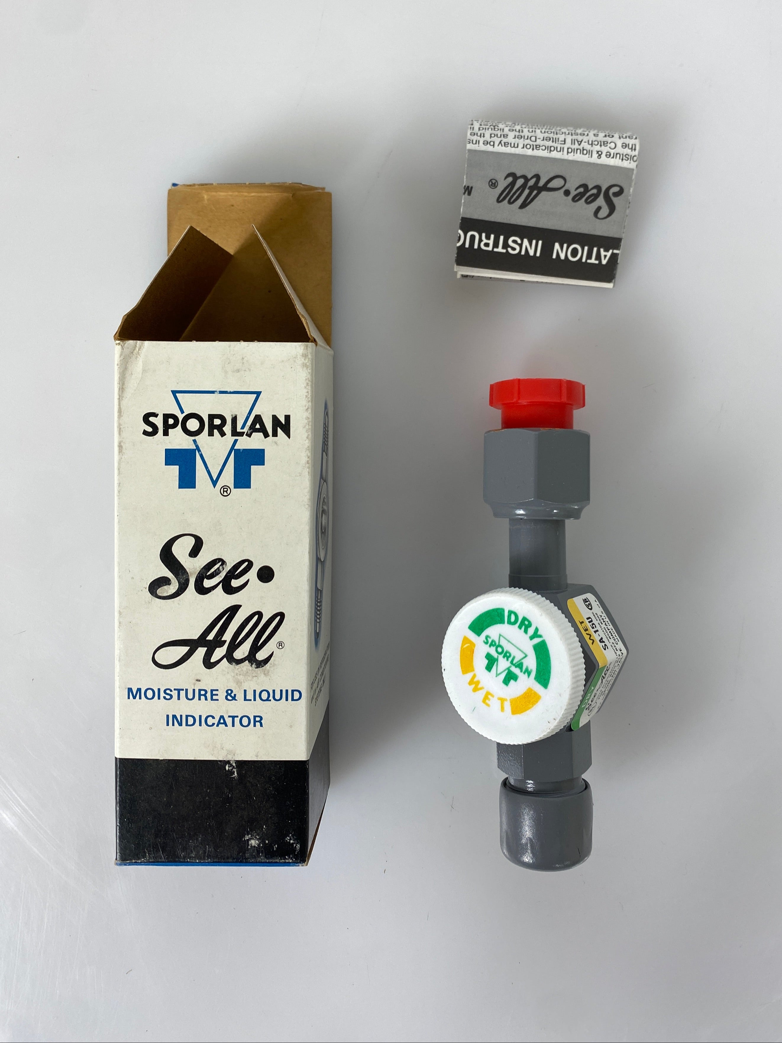 Sporlan "See All" Indicator Moisture and Liquid D 5/8M x 5/8F SAE