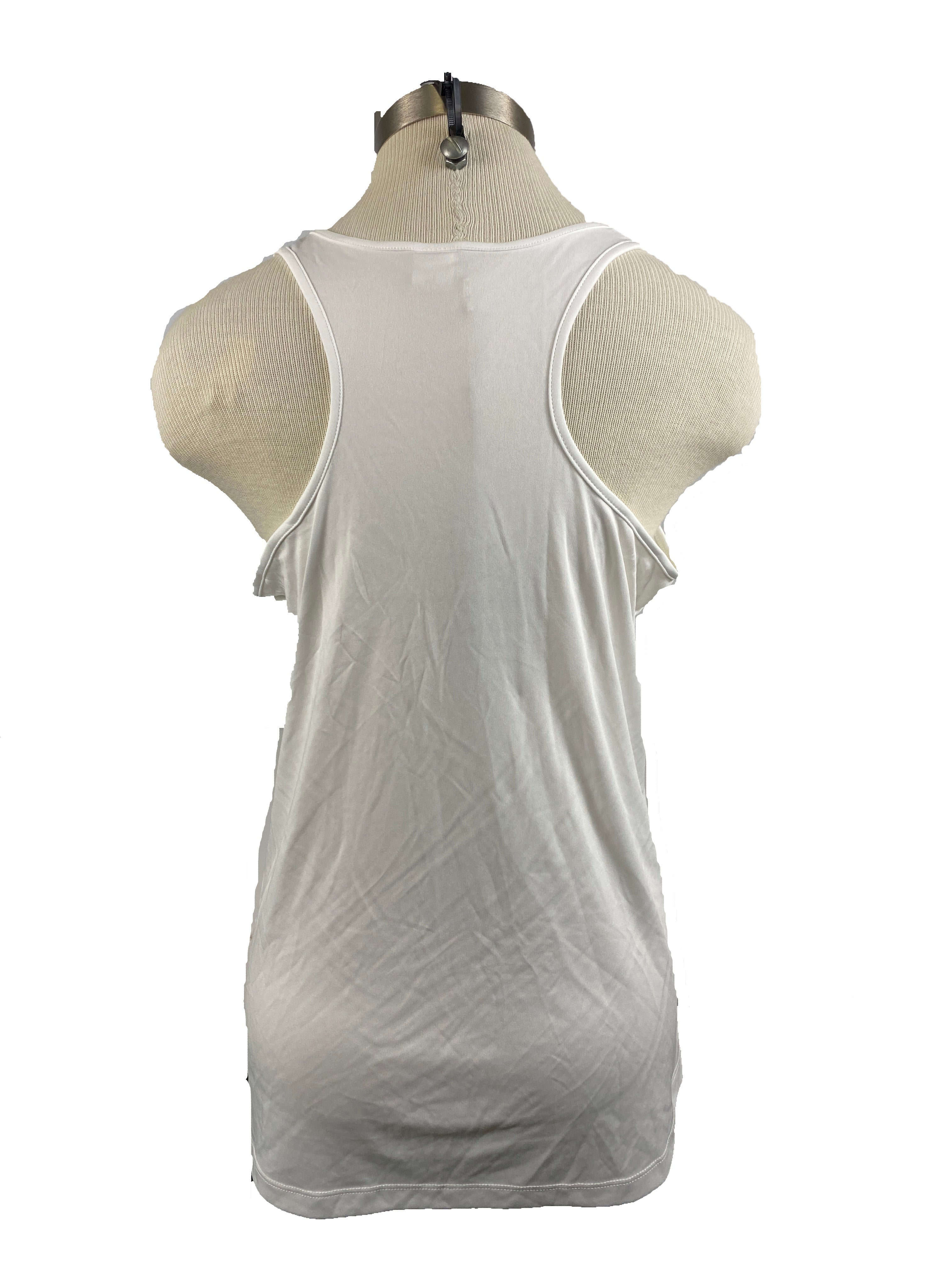 Sport-Tek White MSU Volleyball Tank Top Women's Size XL
