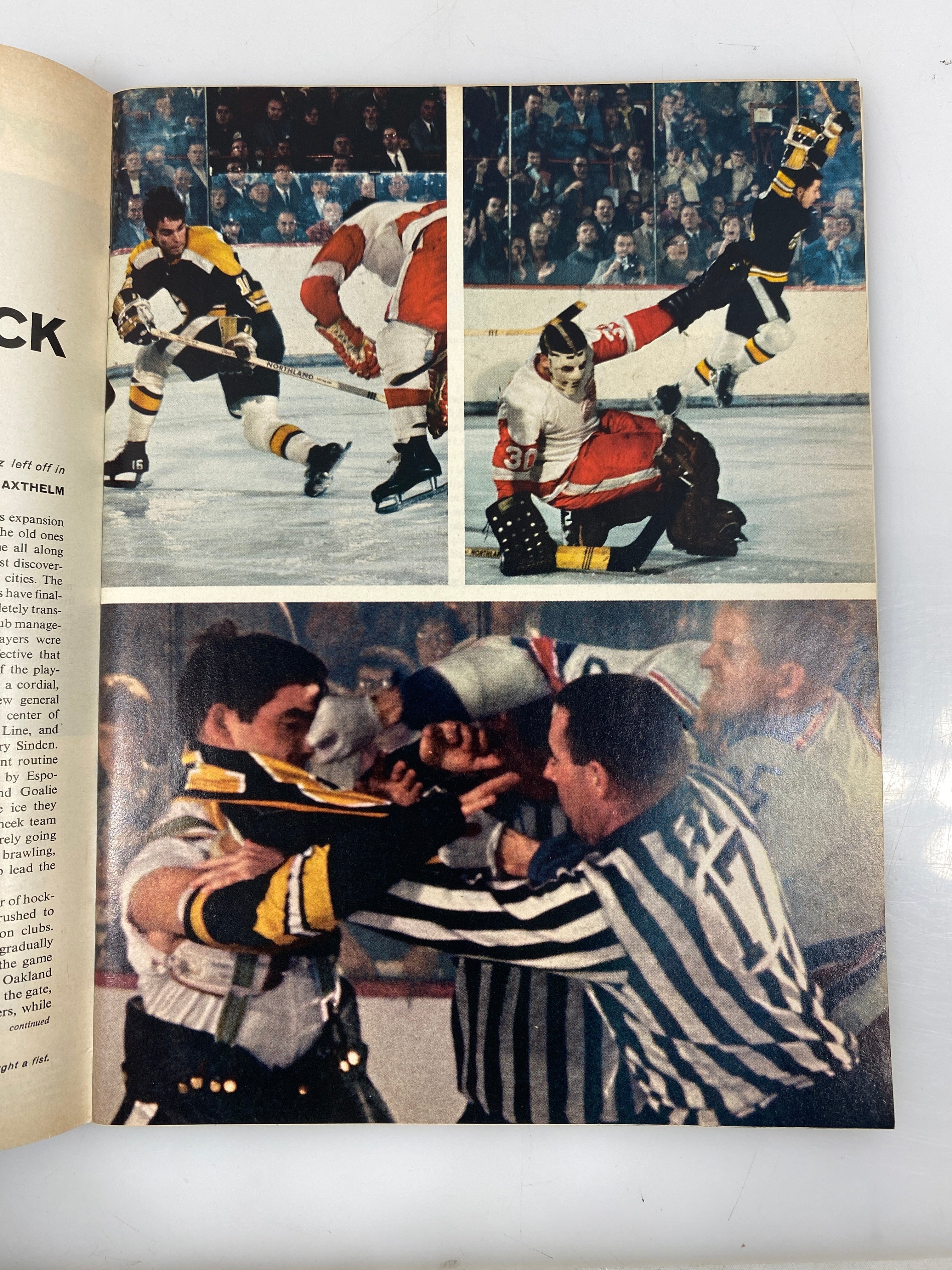 Sports Illustrated December 11, 1967 Hockey's Wildest Season