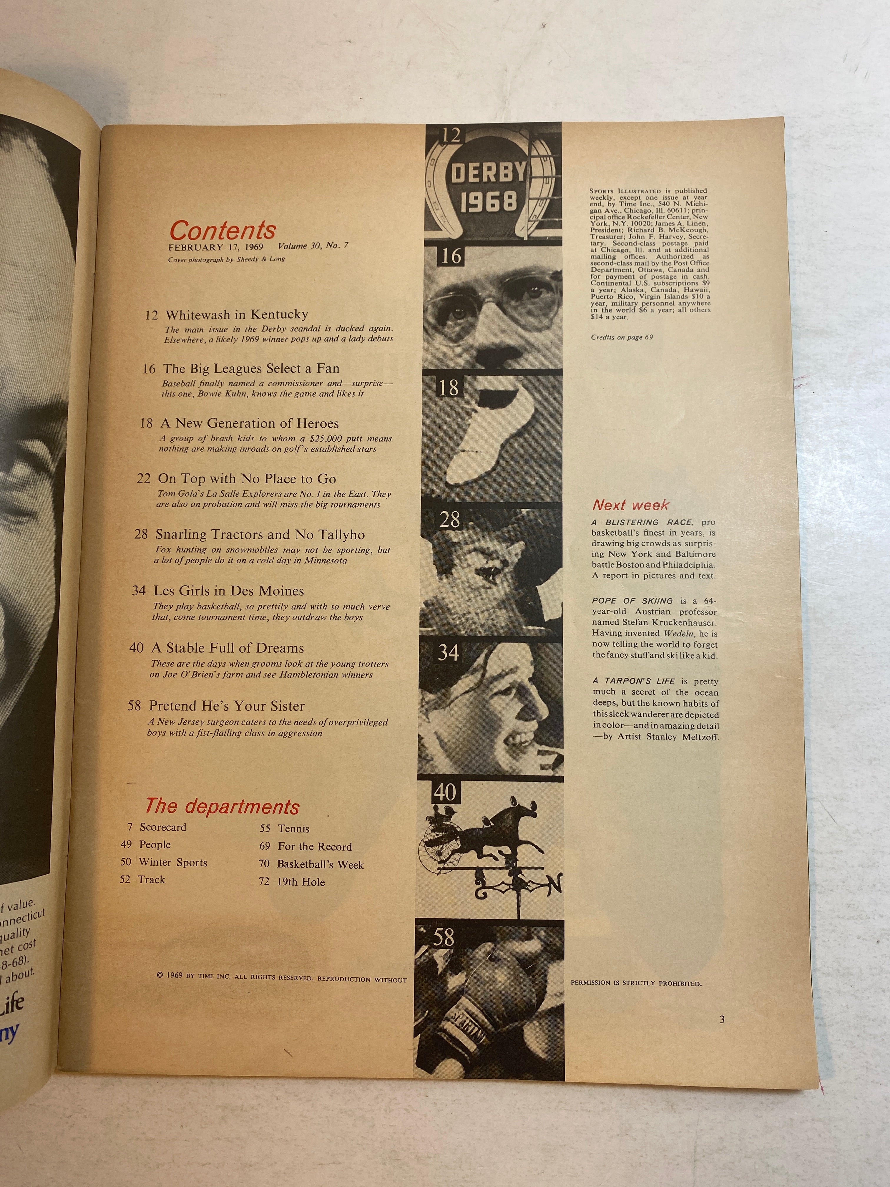 Sports Illustrated February 17, 1969 Bob Lunn Golf