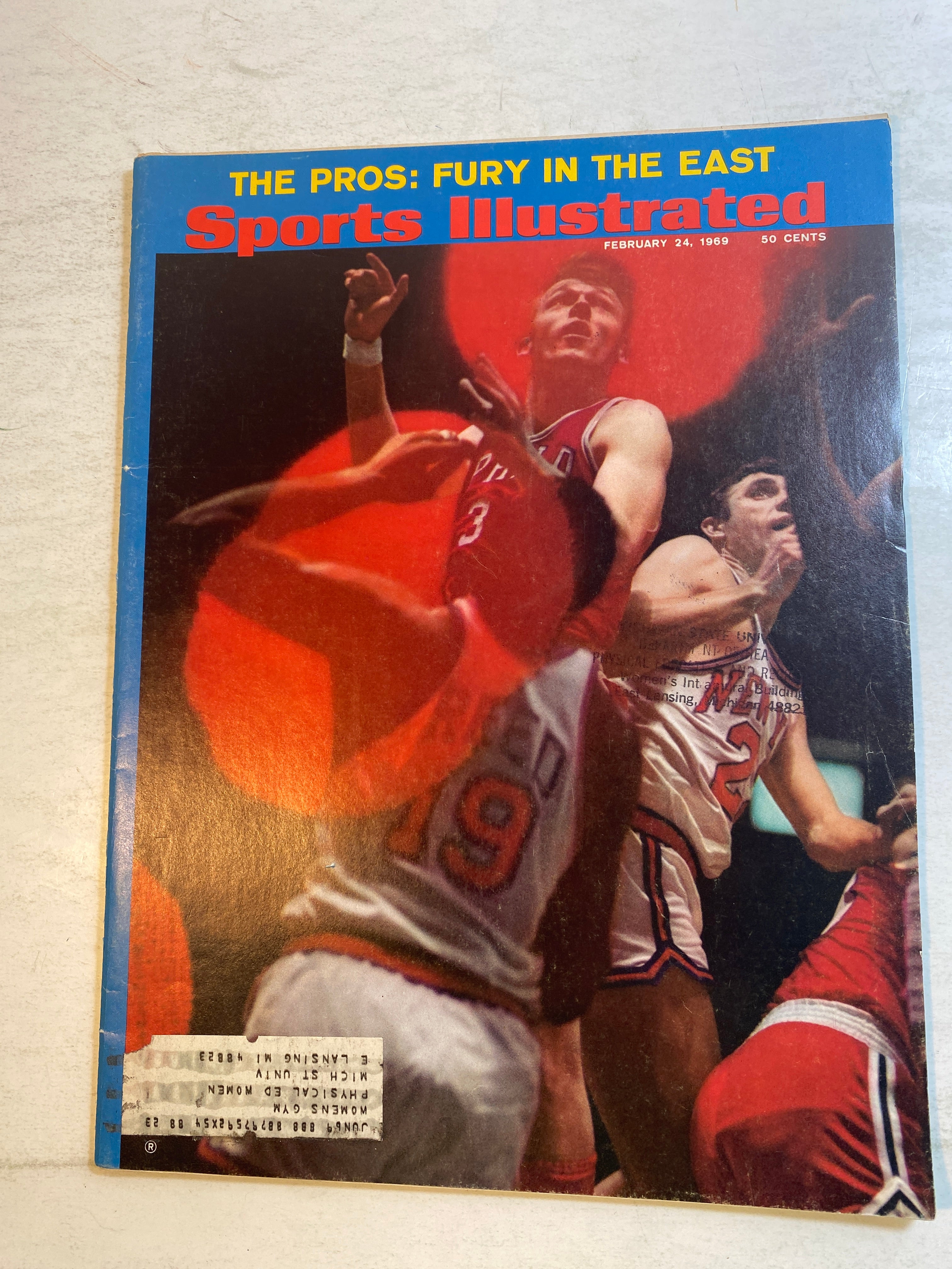 Sports Illustrated February 24 1969 NBA Eastern Conference
