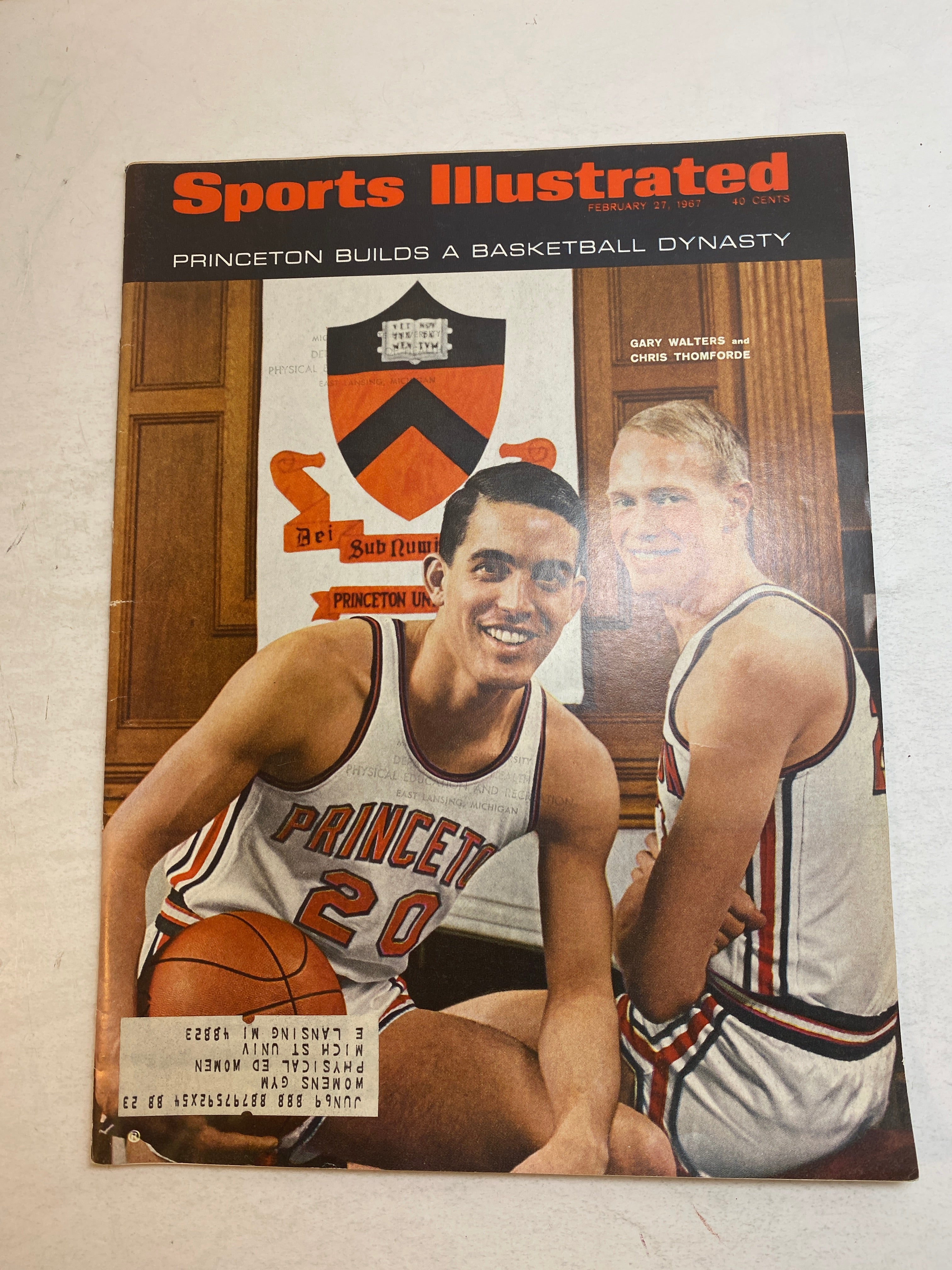 Sports Illustrated February 27, 1967 Princeton Basketball