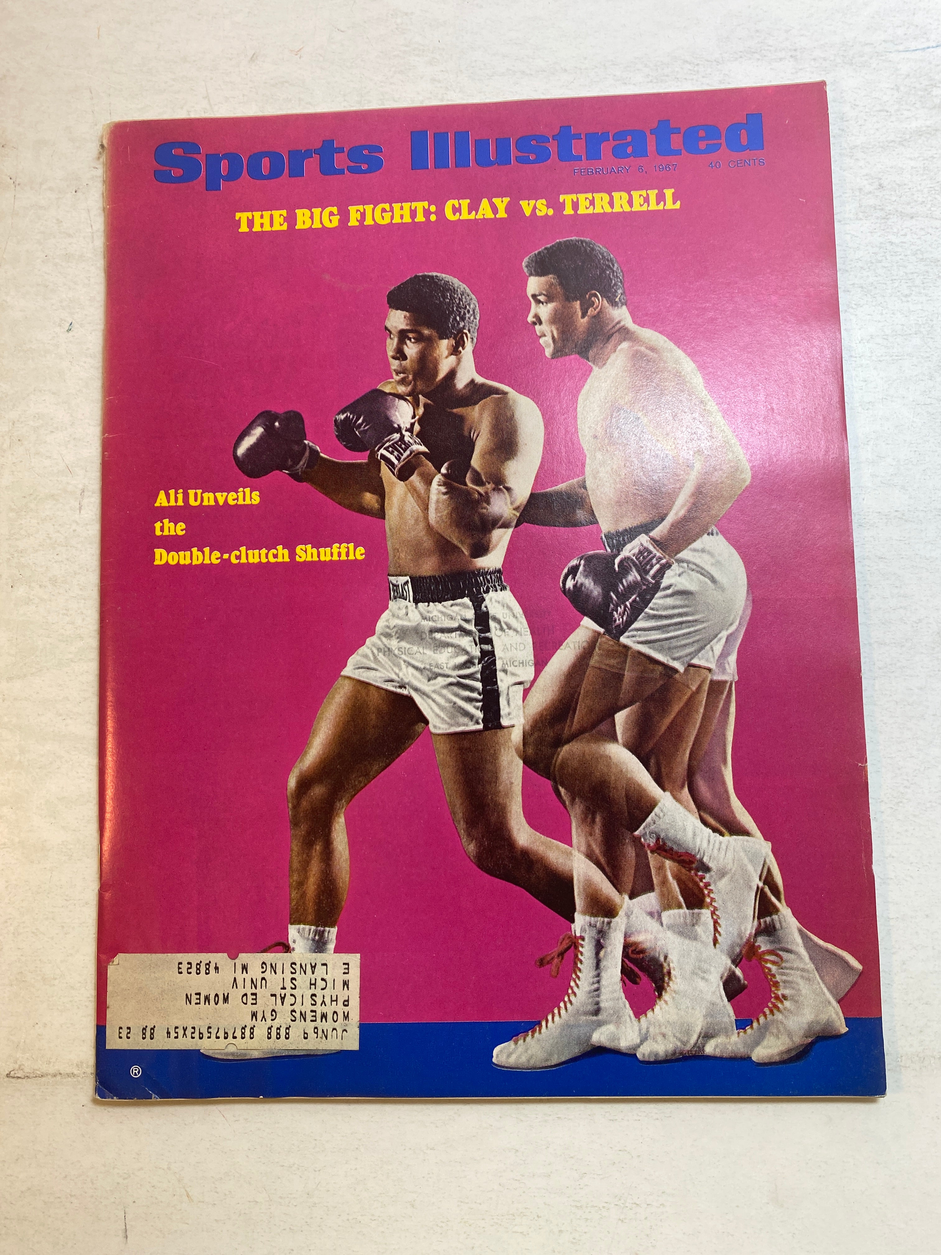 Sports Illustrated February 6, 1967 Muhammad Ali Vs Ernie Terrell
