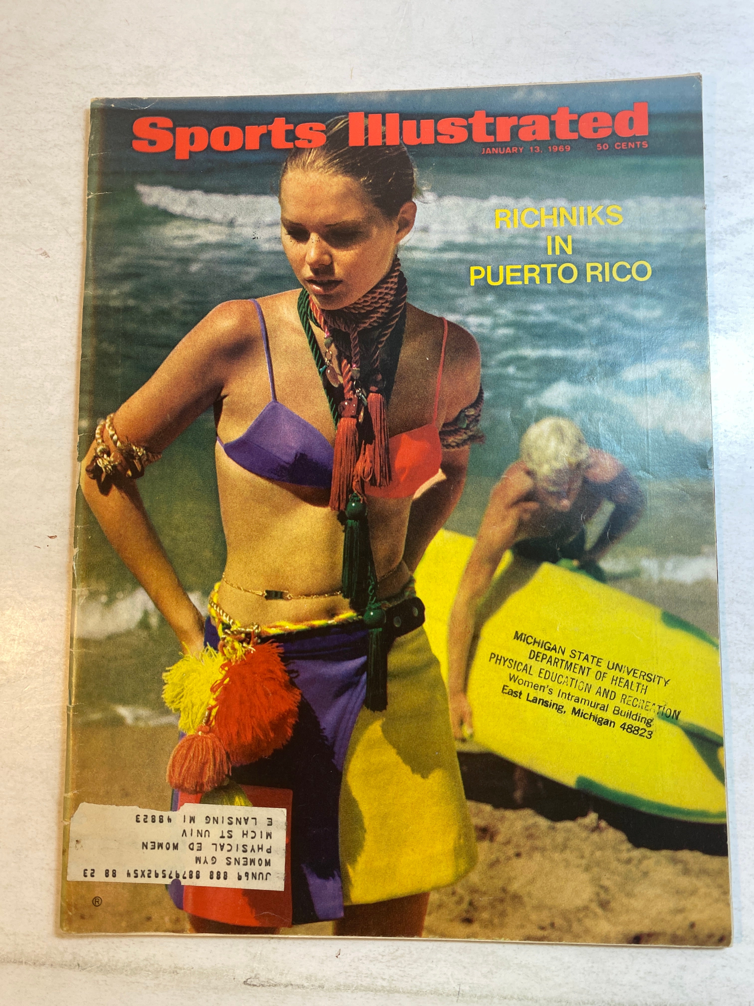 Sports Illustrated January 13 1969 Richniks in Puerto Rico