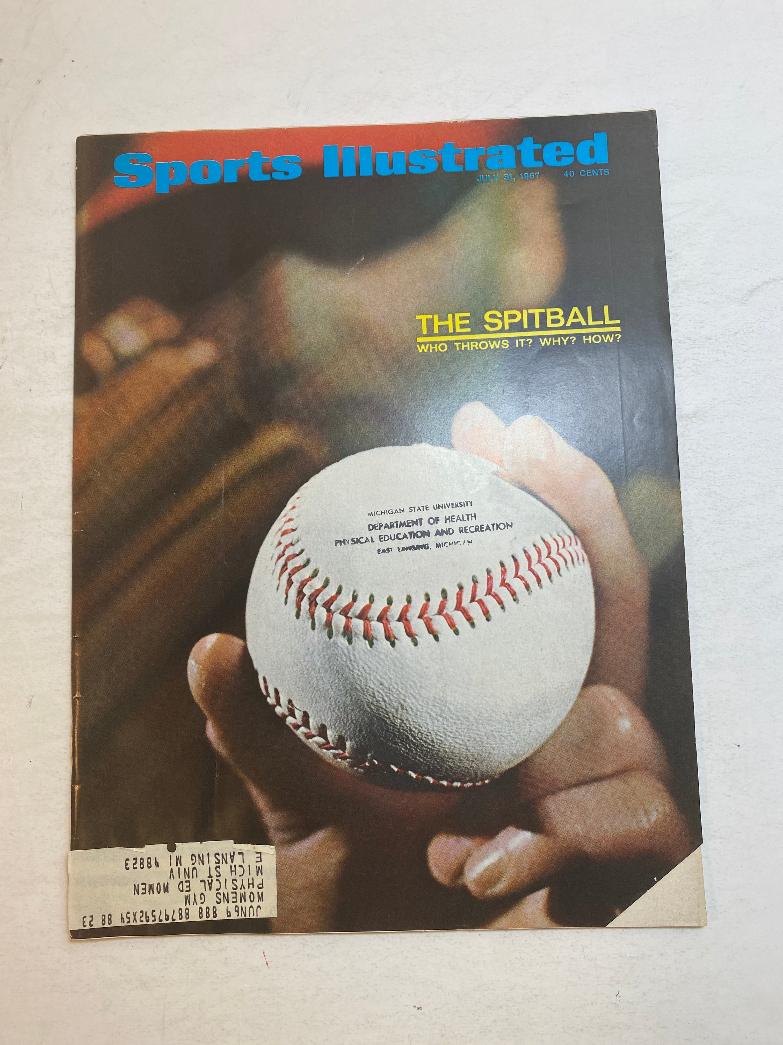Sports Illustrated July 31 1967 The Spitball