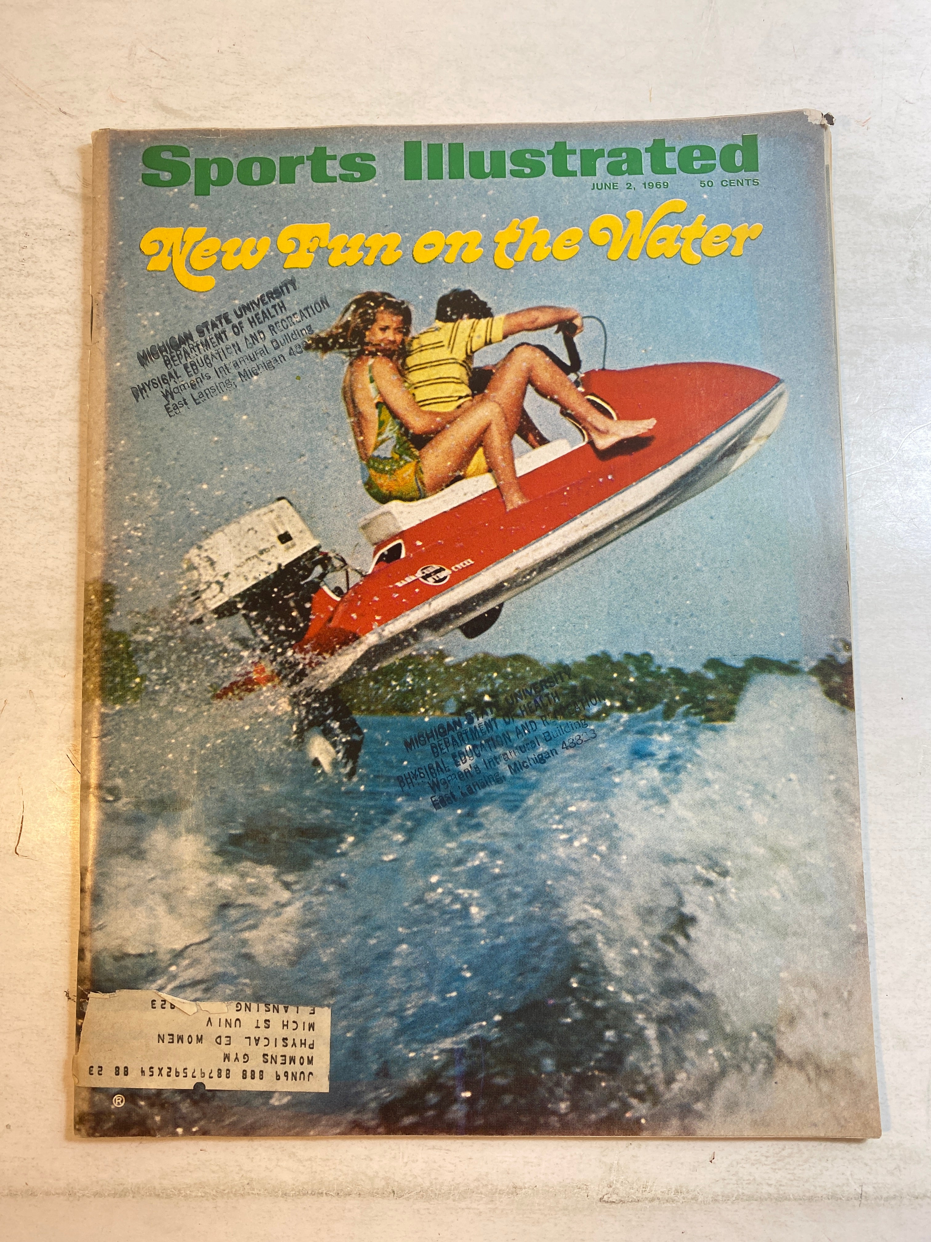 Sports Illustrated June 2 1969 Water Sports