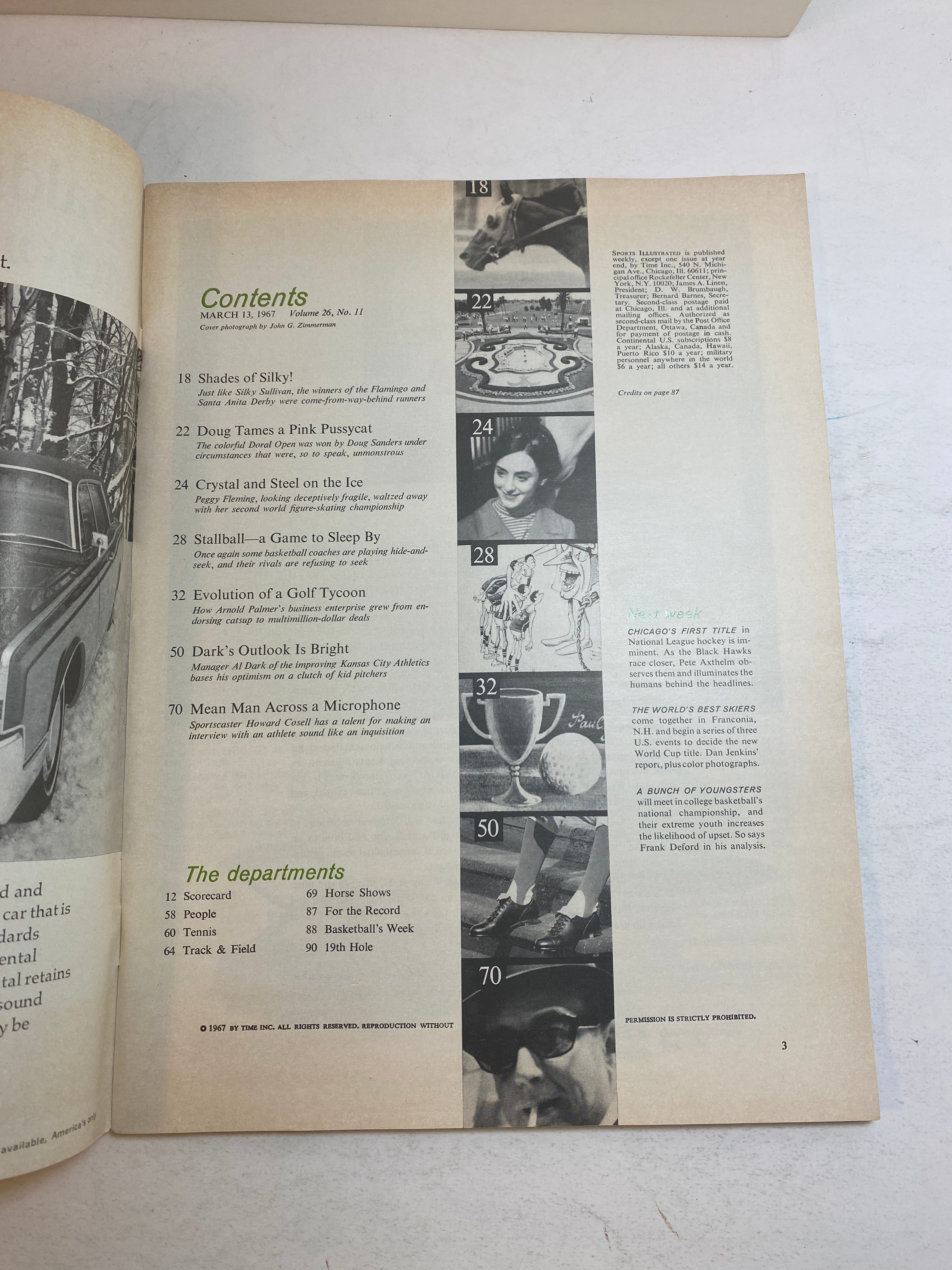 Sports Illustrated March 13 1967 Jim Nash