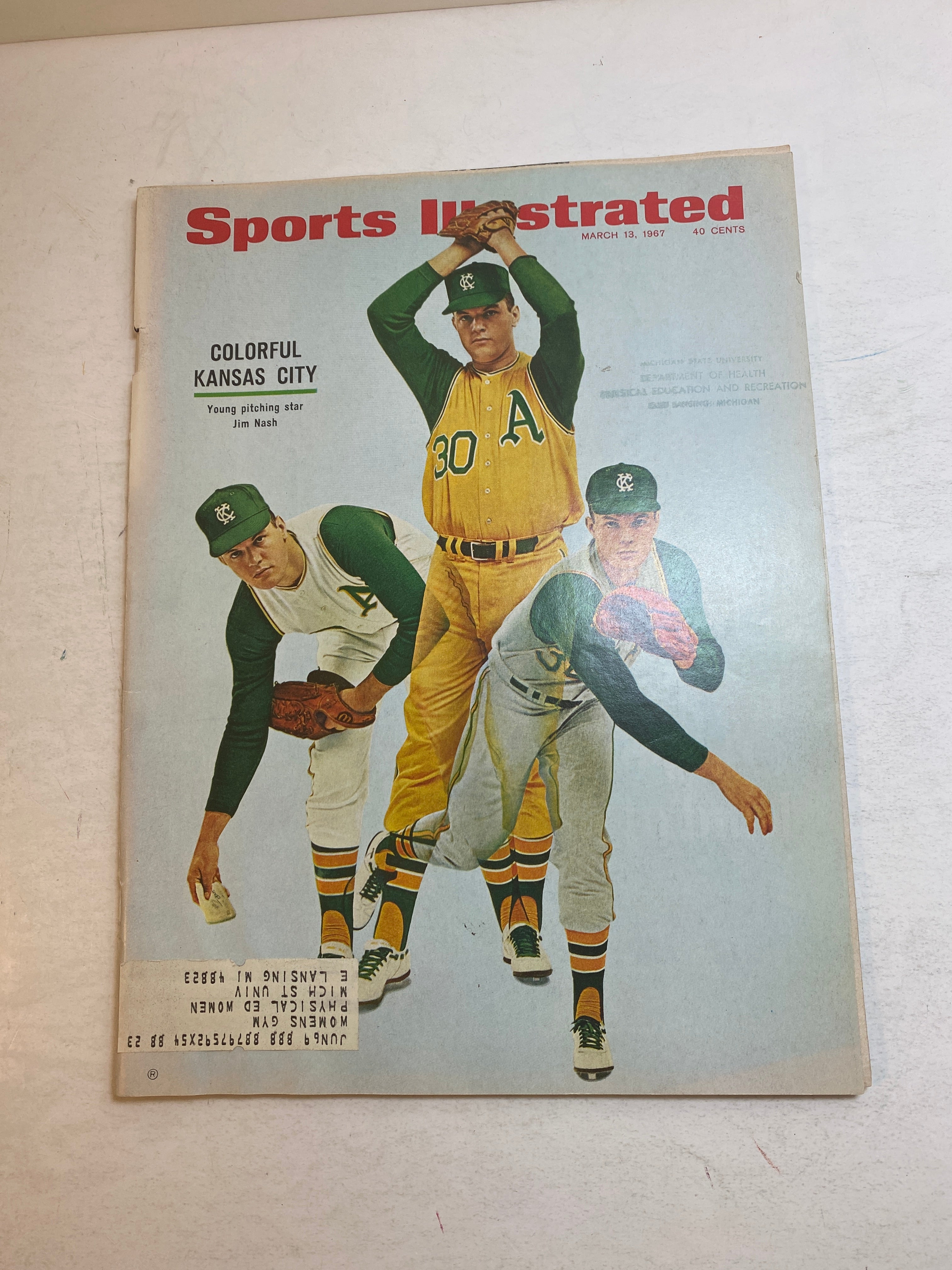 Sports Illustrated March 13 1967 Jim Nash