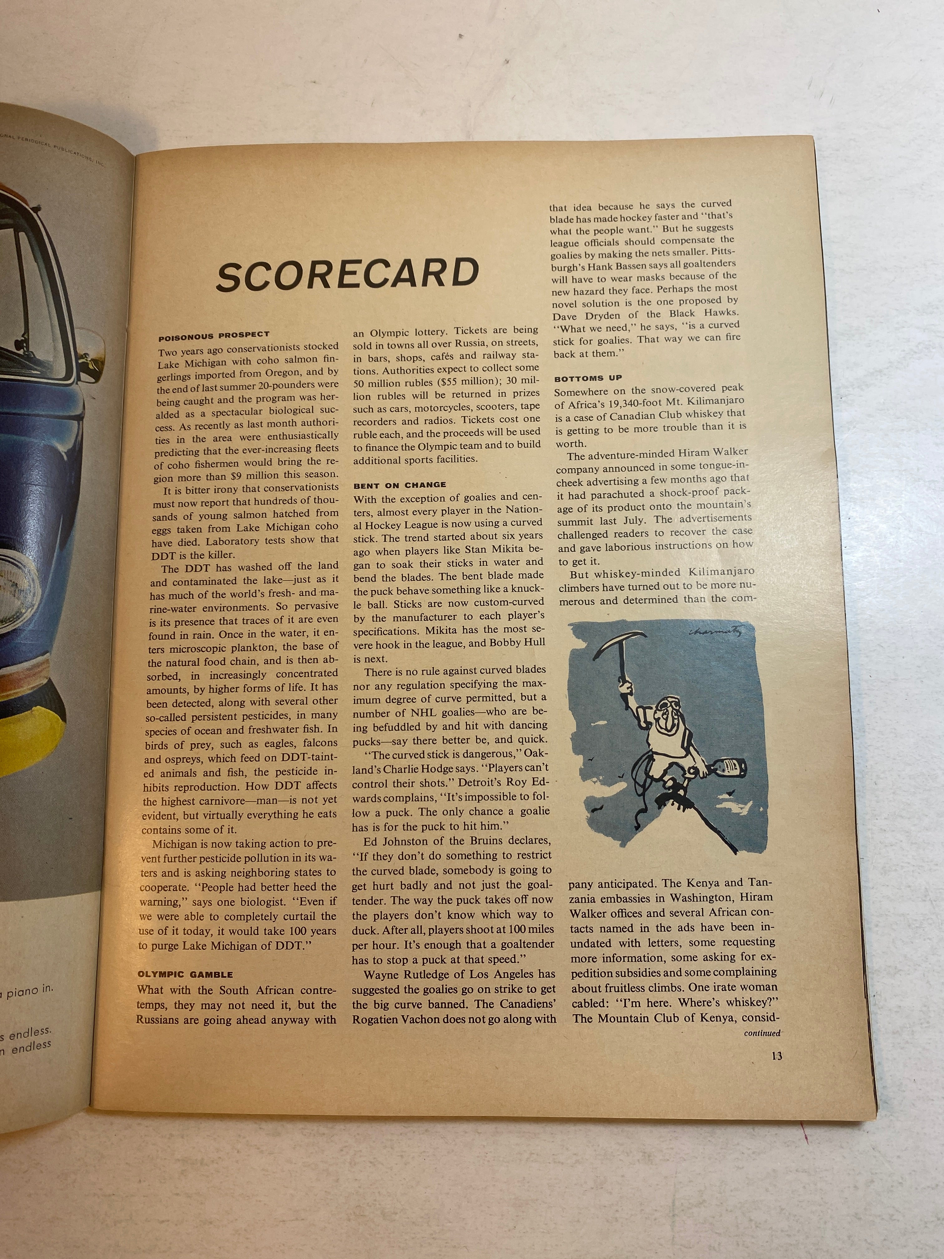 Sports Illustrated March 25, 1968 Julius Boros Golf