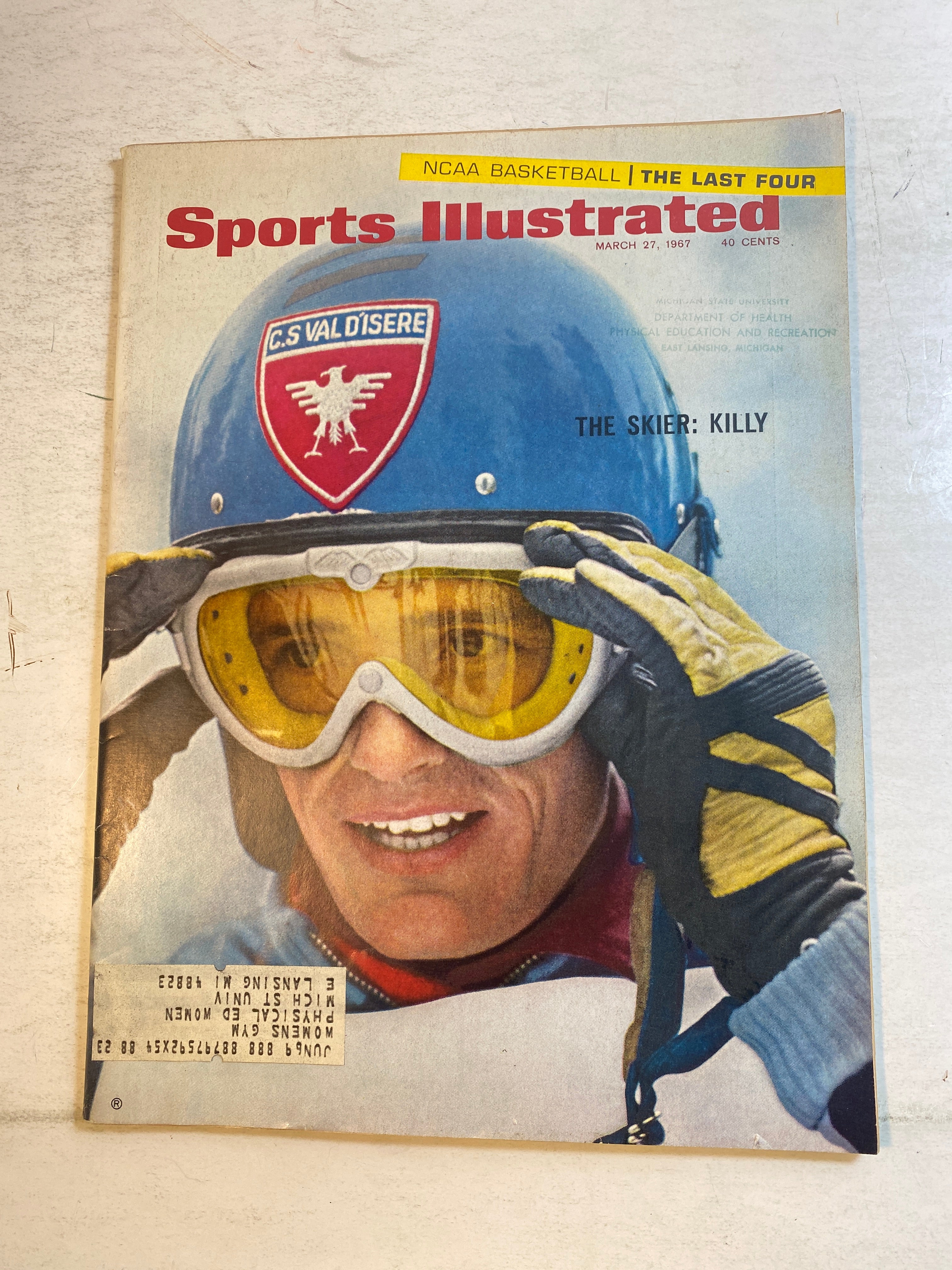 Sports Illustrated March 27 1967 The Skier Killy