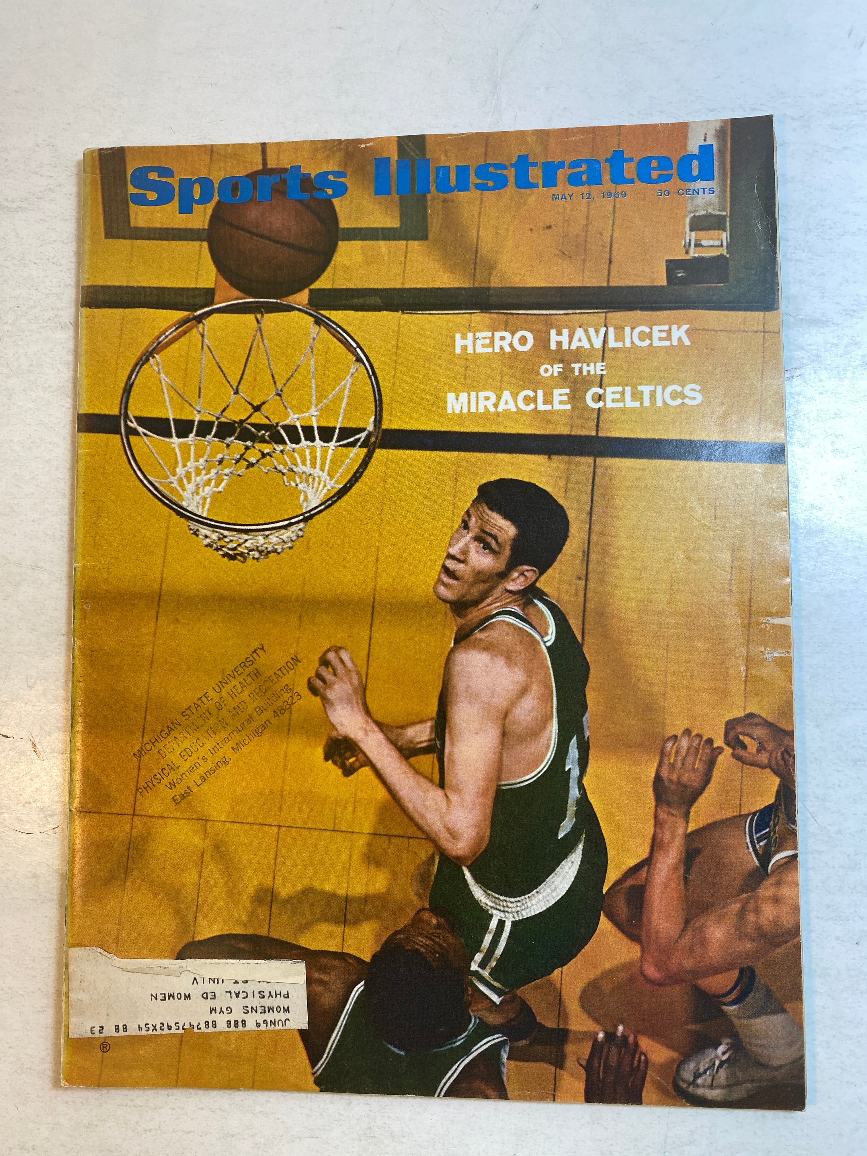 Sports Illustrated May 12 1969 John Havlicek Boston Celtics