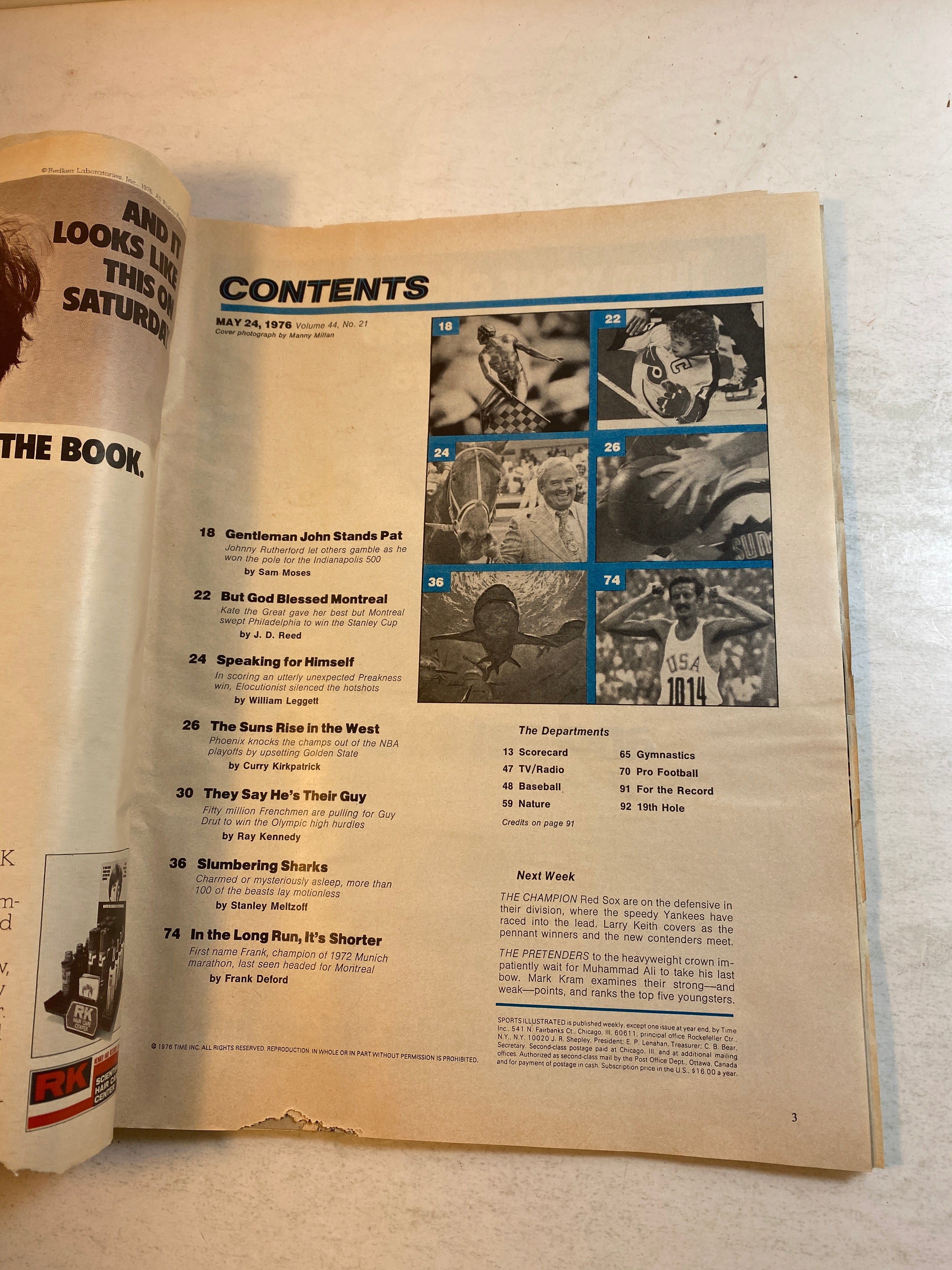 Sports Illustrated May 24 1976 NHL Montreal Philadelphia