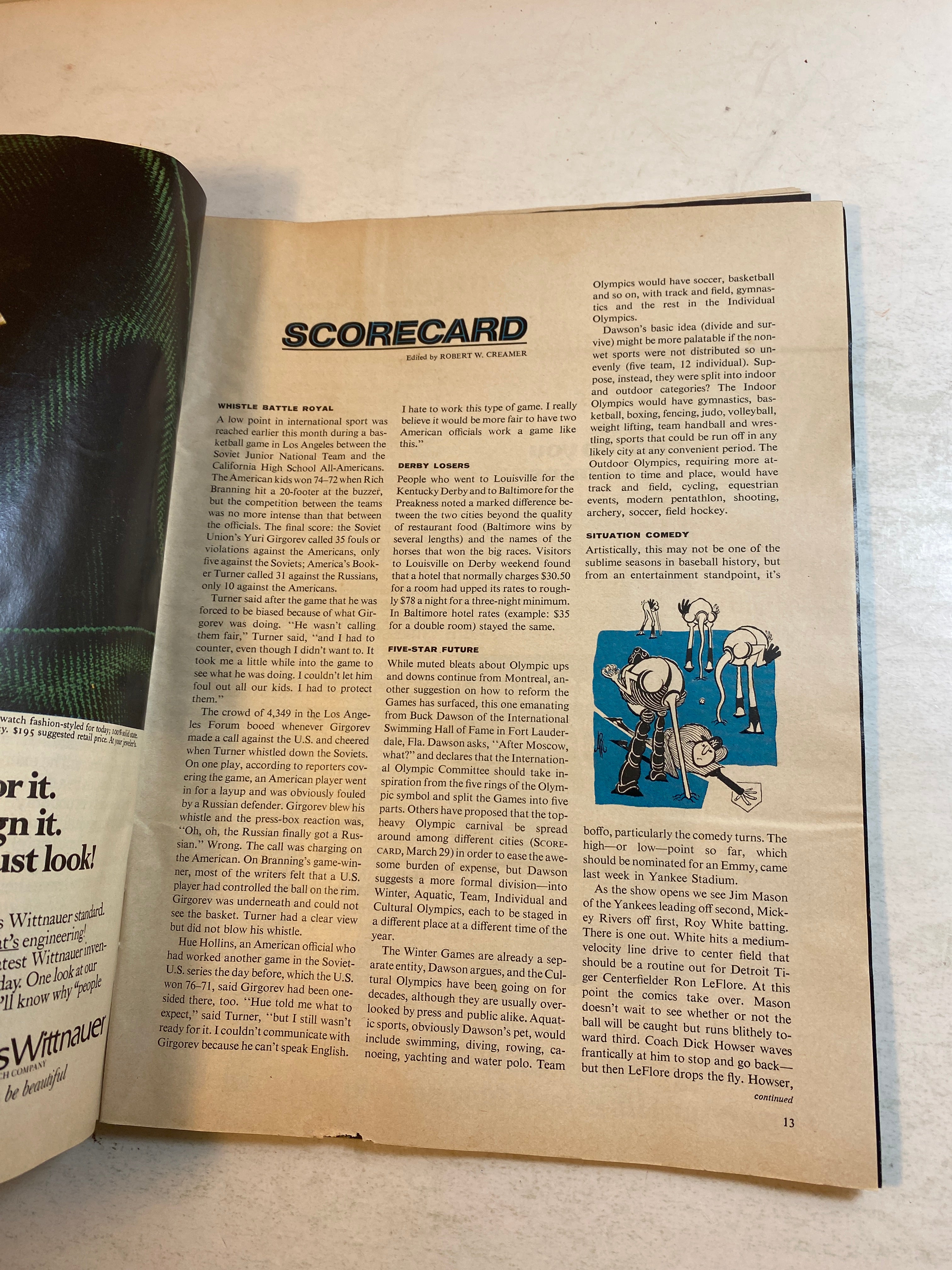 Sports Illustrated May 24 1976 NHL Montreal Philadelphia