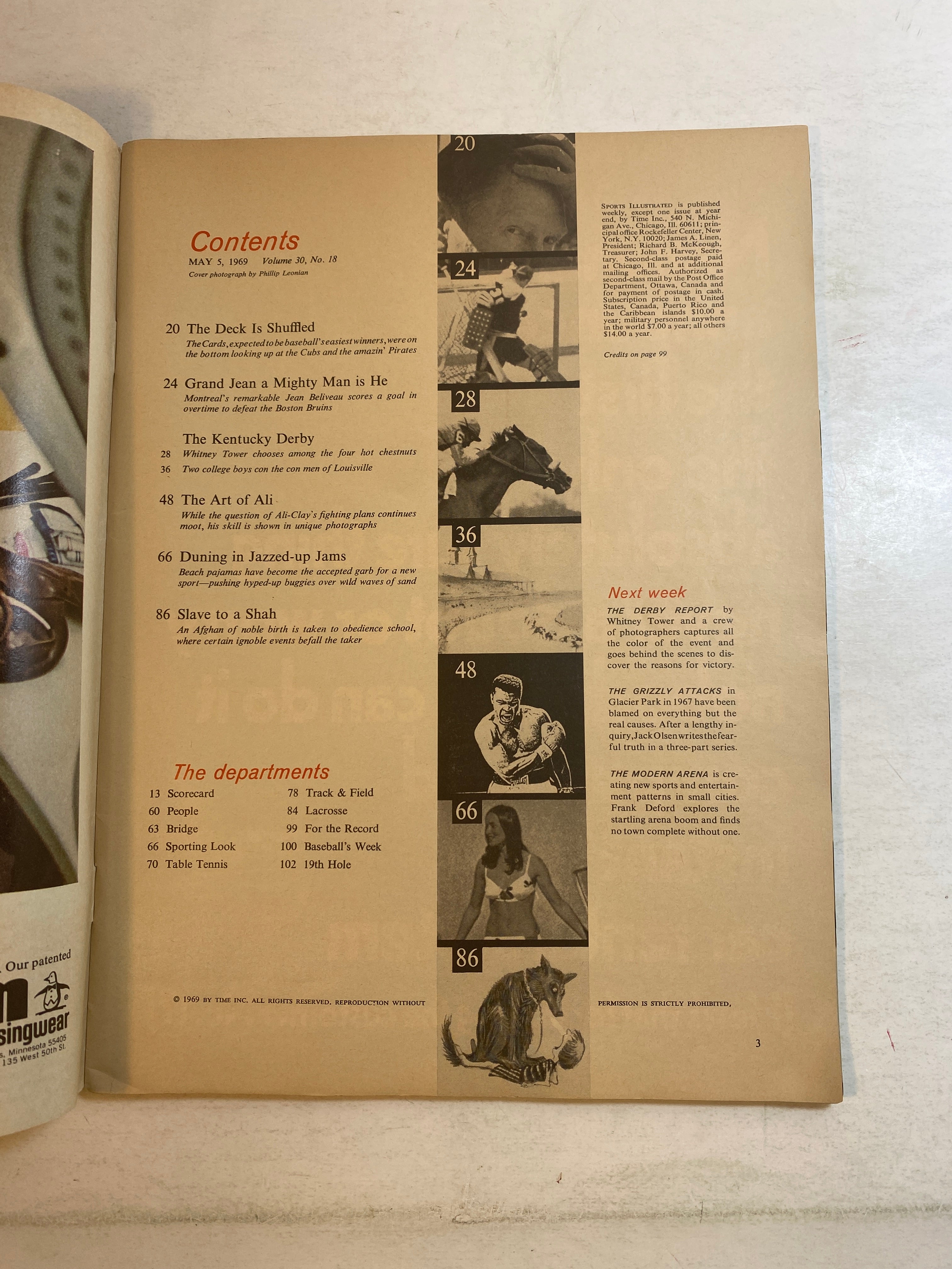 Sports Illustrated May 5 1969 Muhammad Ali