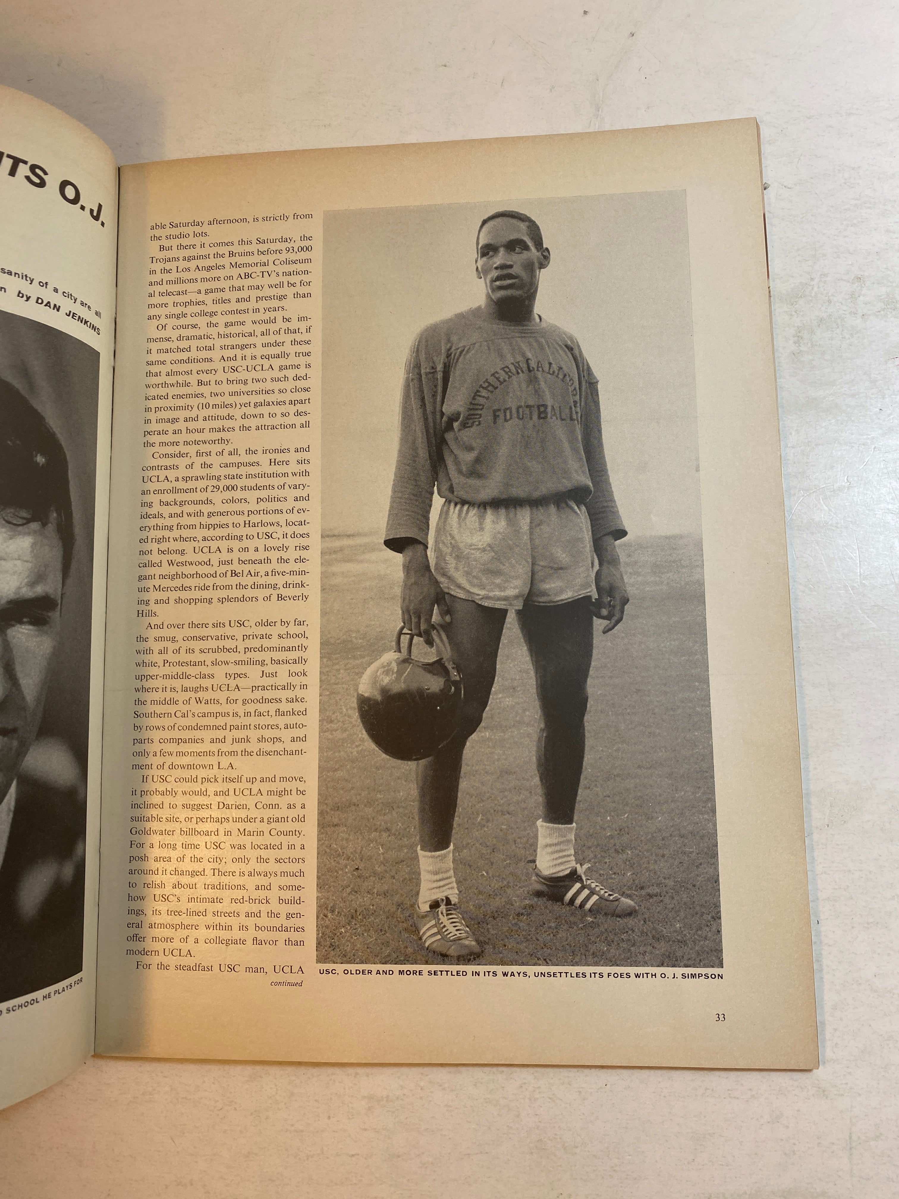 Sports Illustrated November 20 1967 USC Vs UCLA