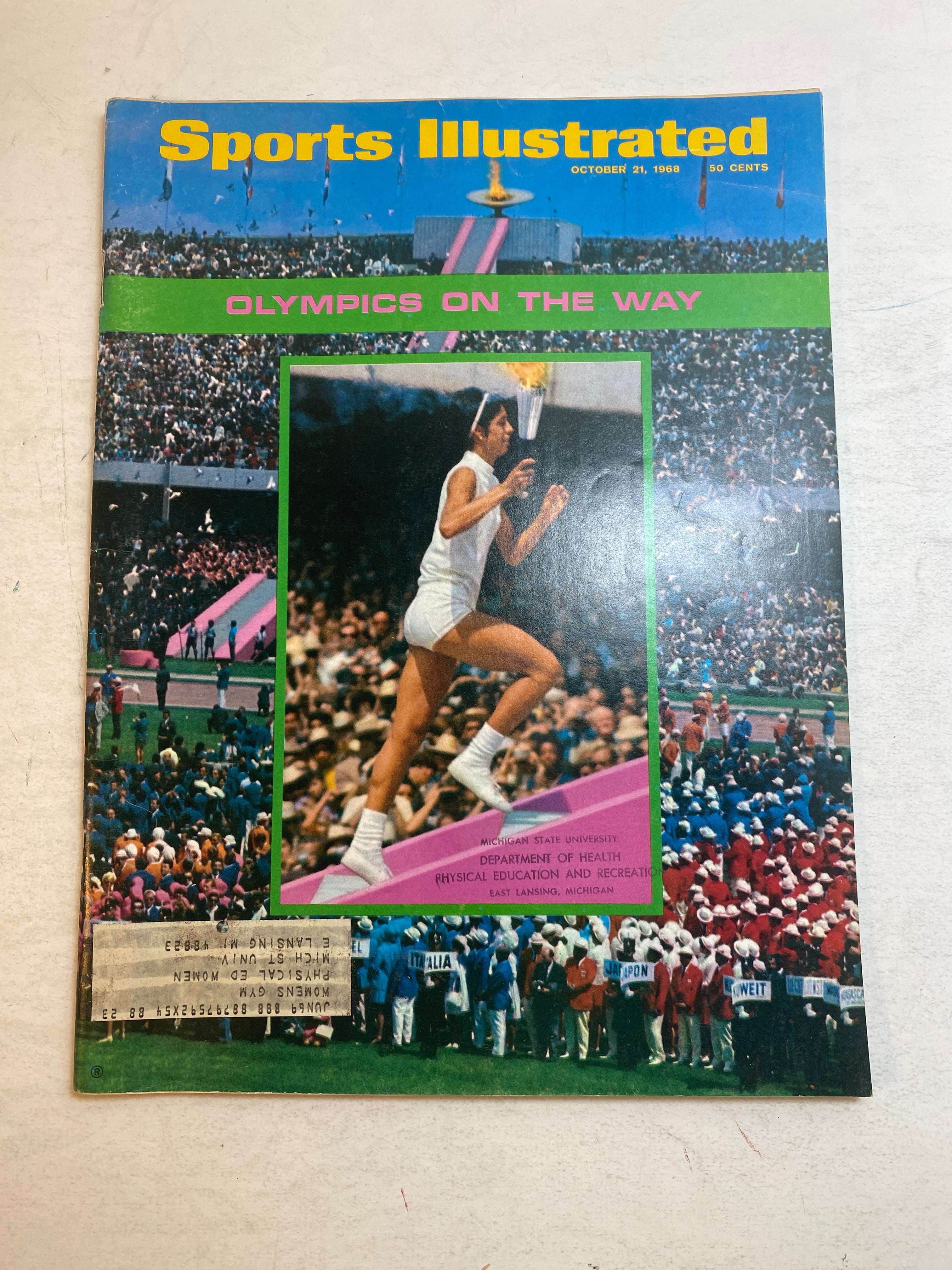 Sports Illustrated October 12 1968 Olympic Preview