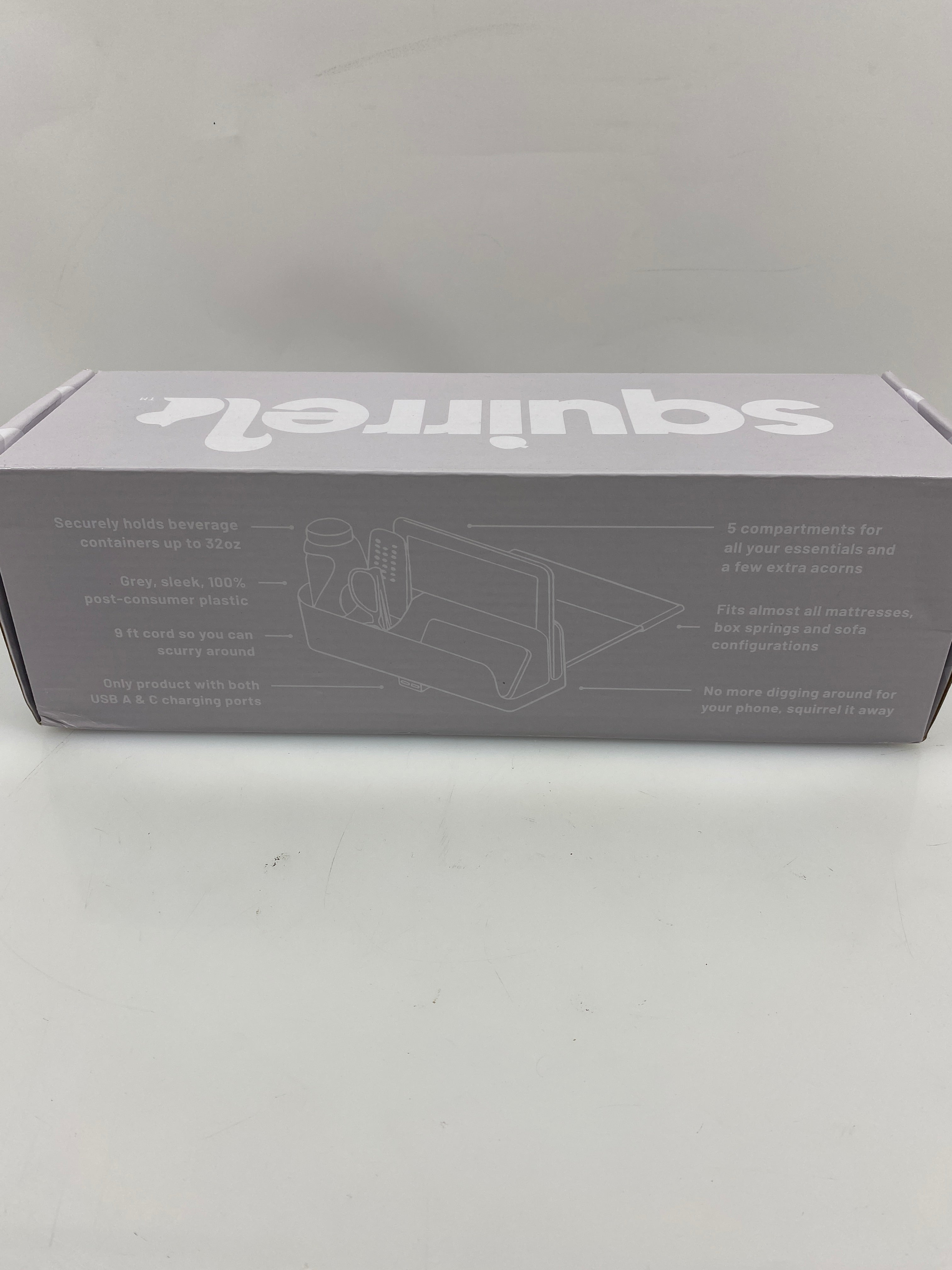 Squirrel Grey Electric Bedside Perch