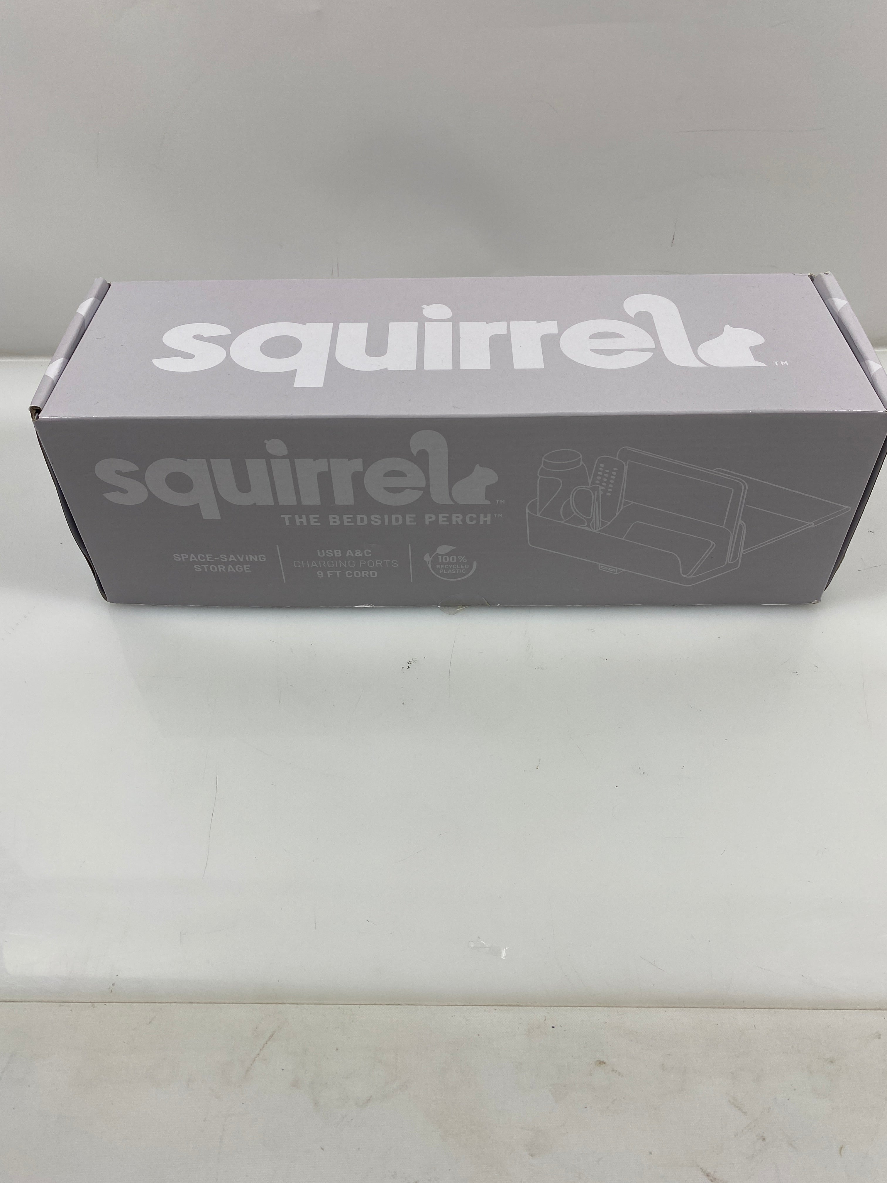 Squirrel Grey Electric Bedside Perch