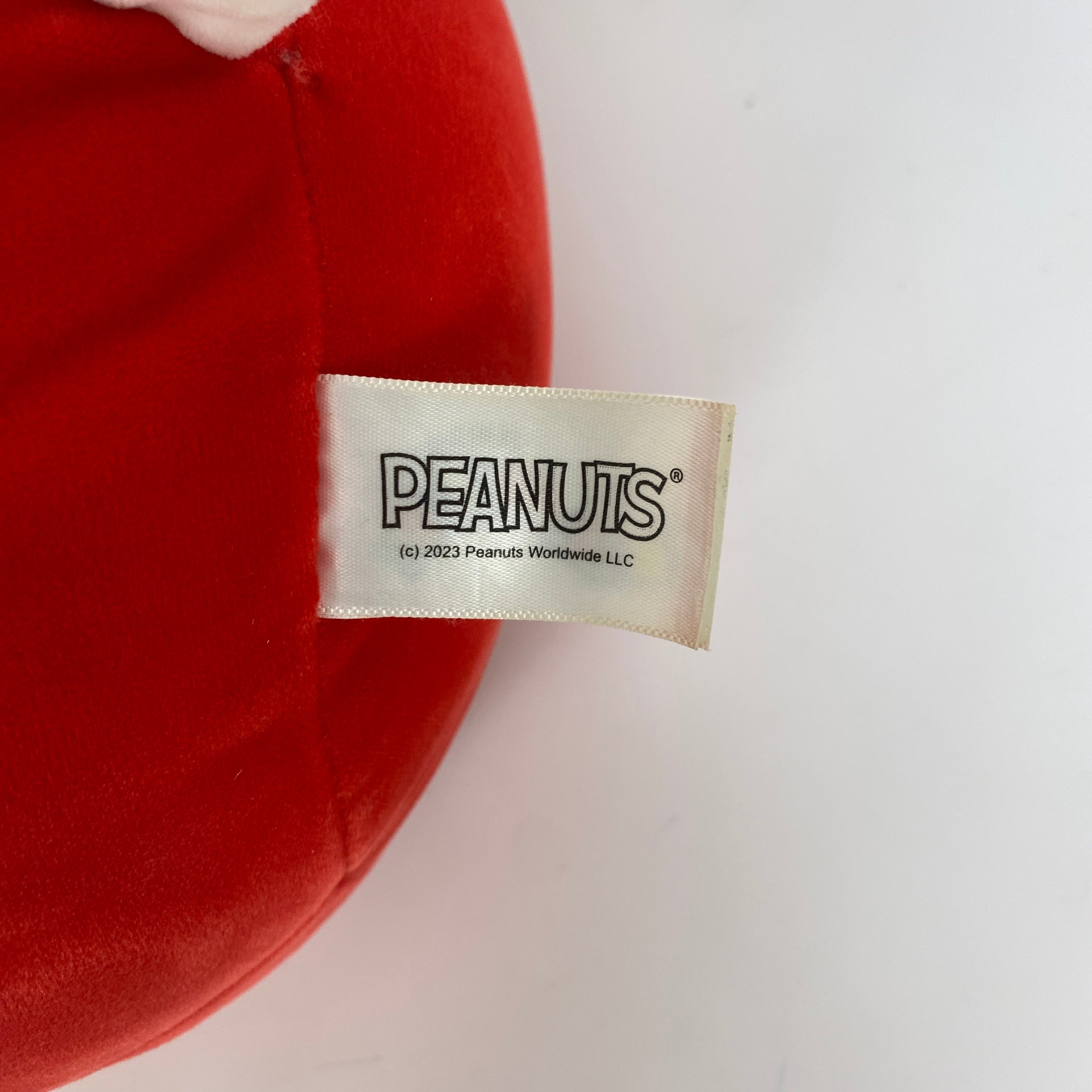 Squishmallow "Santa Snoopy" Dog Plush