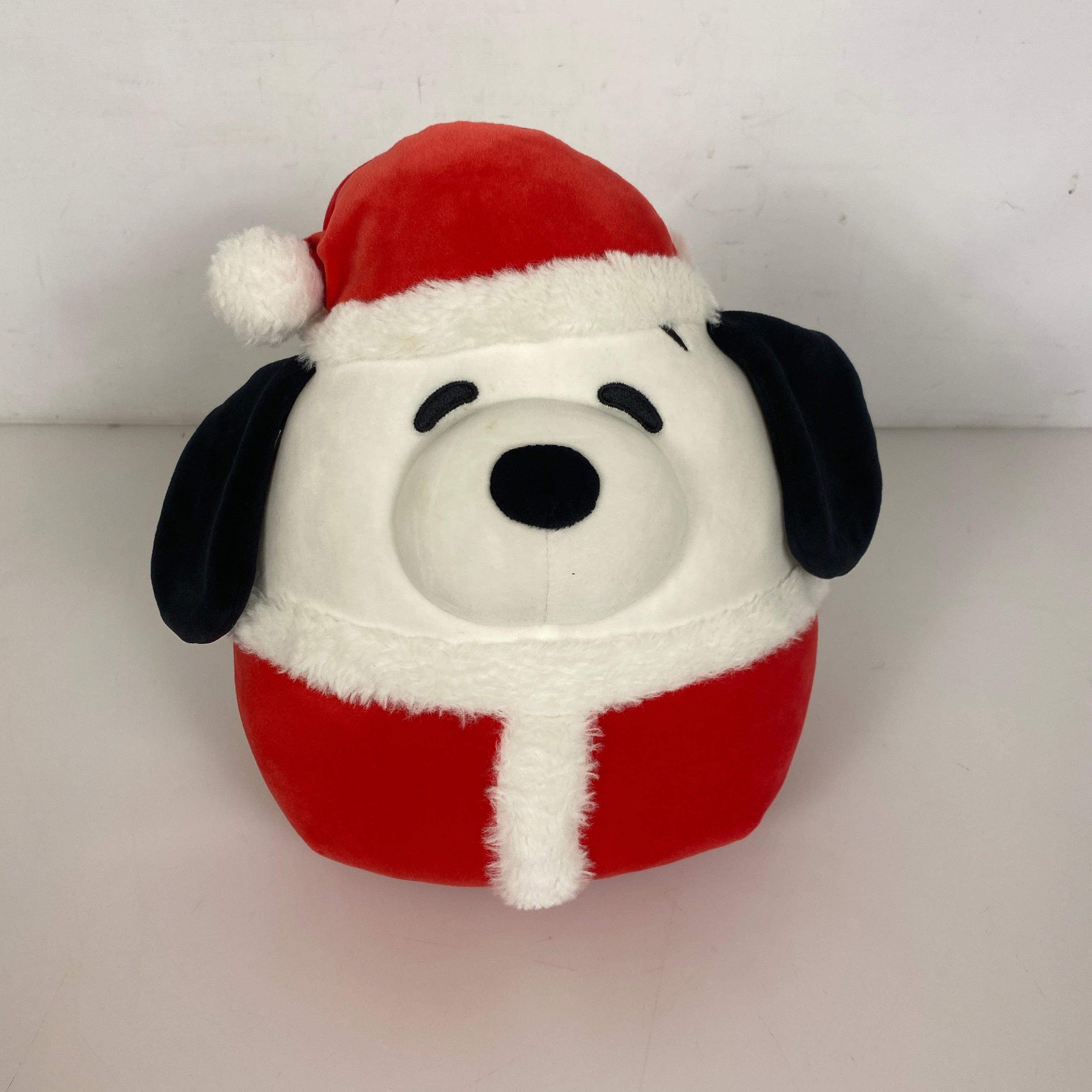 Squishmallow "Santa Snoopy" Dog Plush
