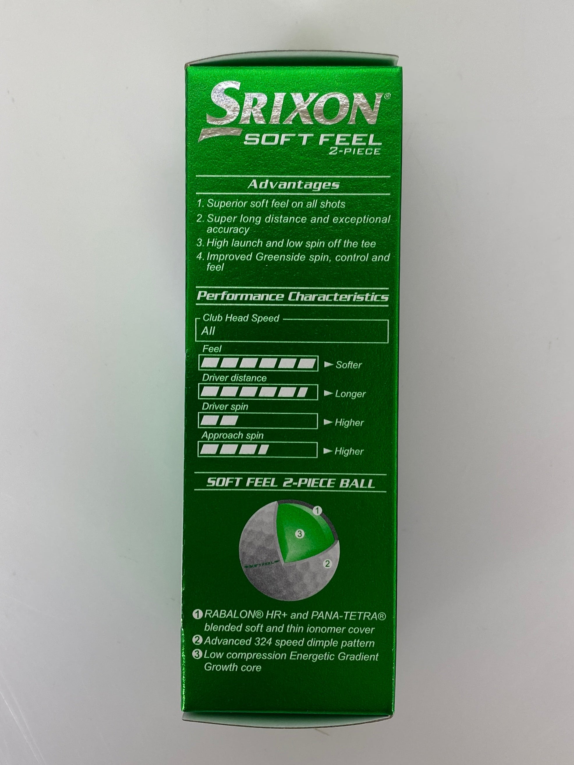 Srixon Soft Feel 12 Pack w/ College Fields Emblem