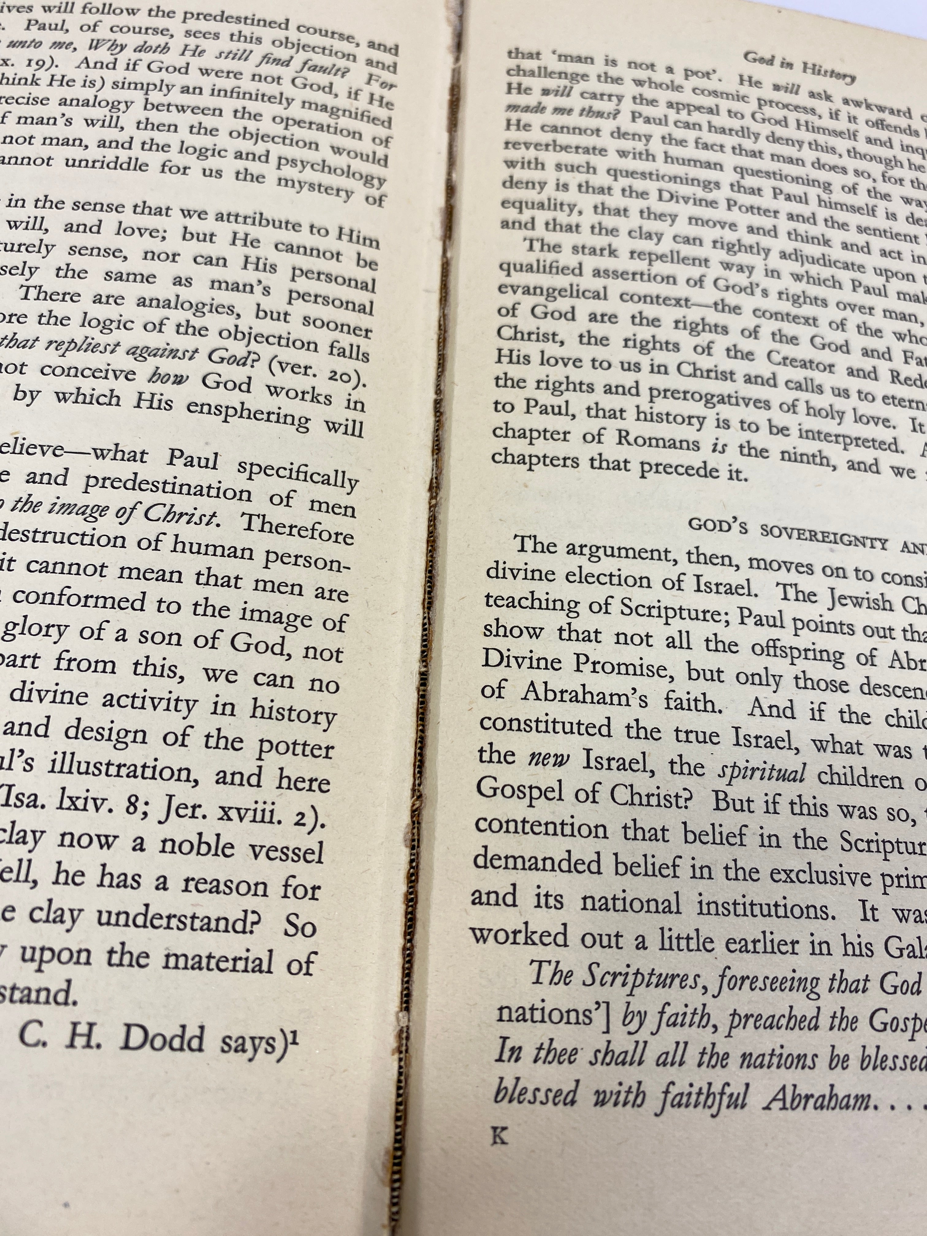 St. Paul's Gospel to the Romans by Griffith 1949 HCDJ