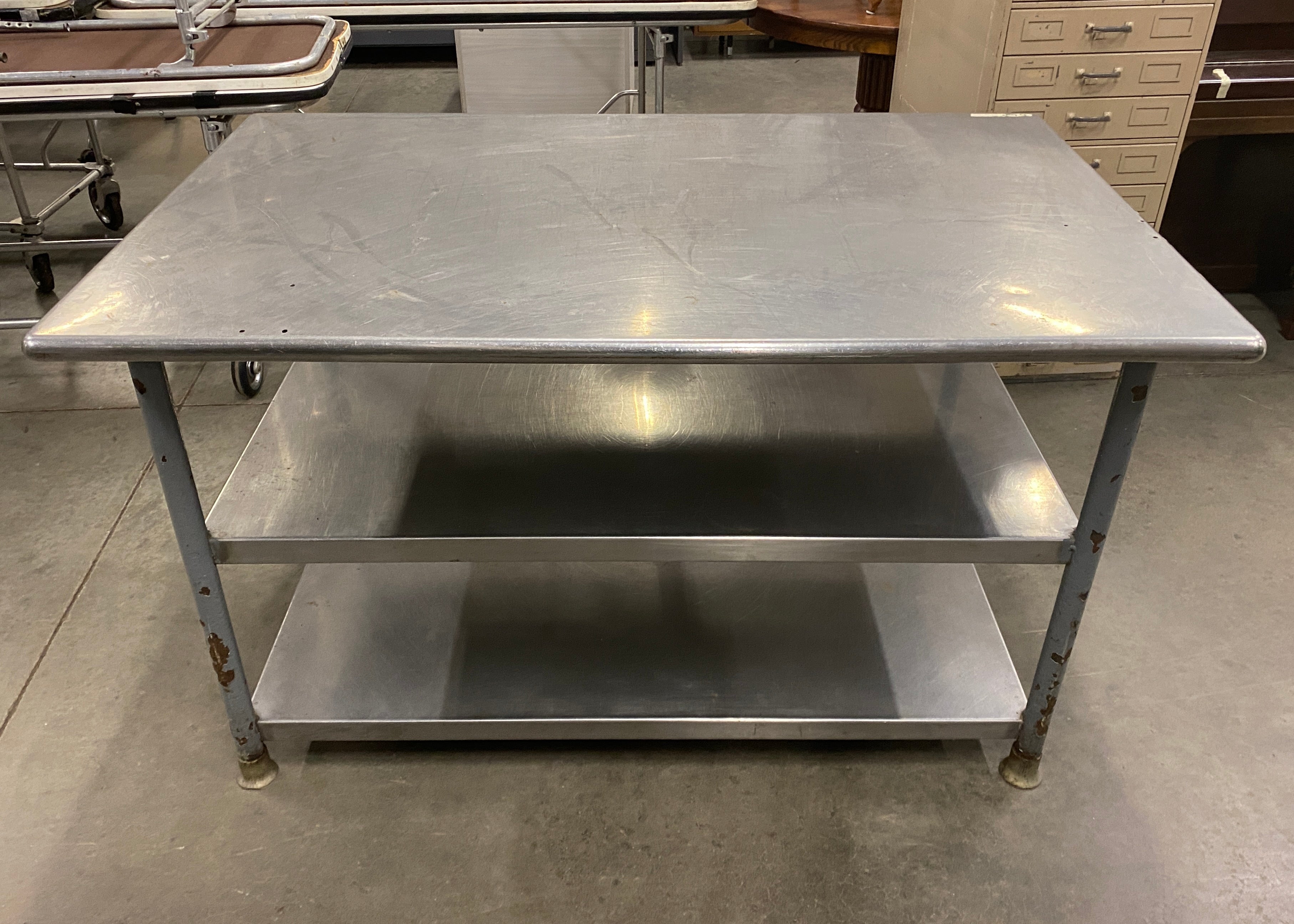 Stainless Steel 3 Layer Prep Table