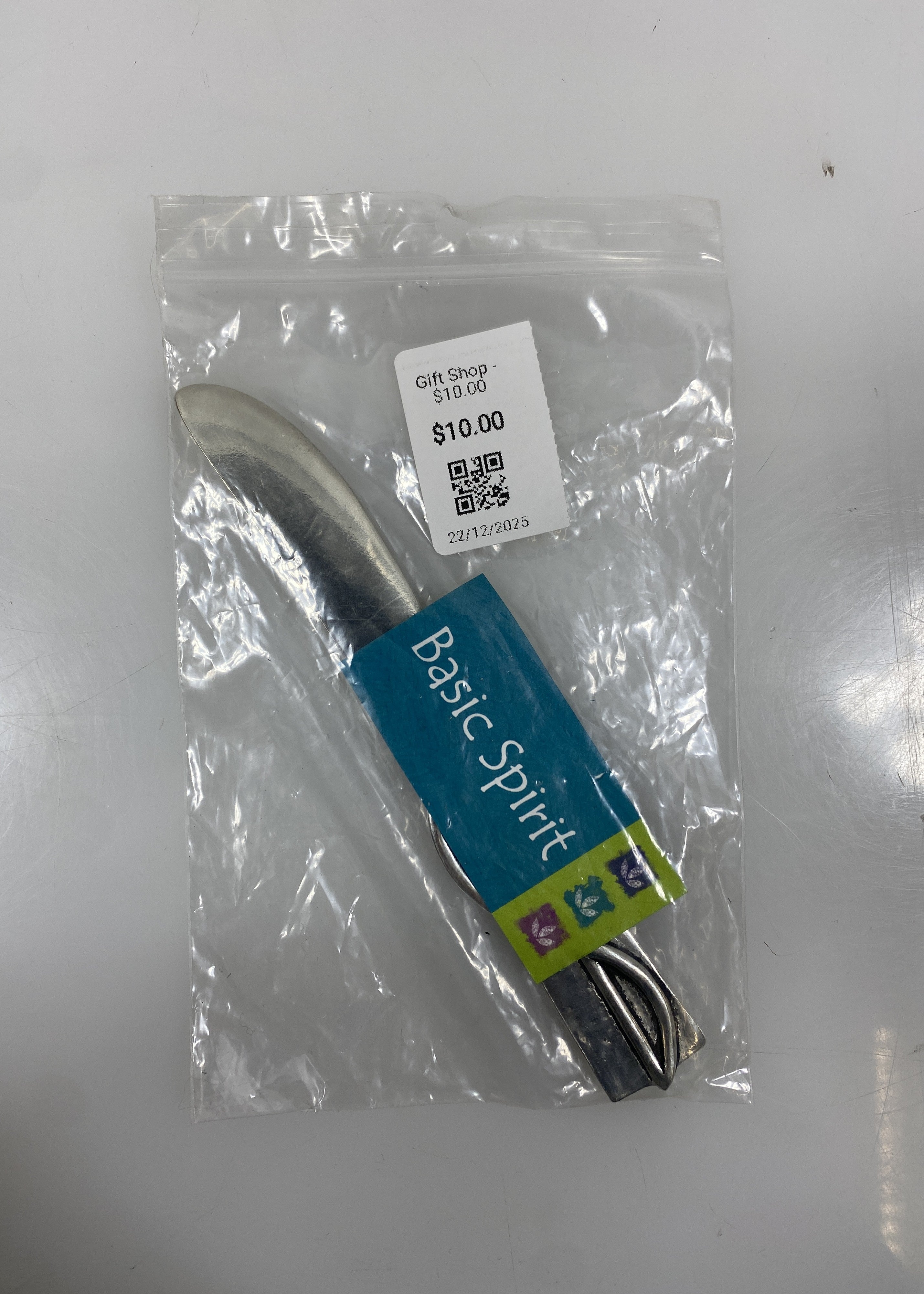 Stainless Steel Engraved Treble Clef Butter Knife