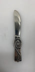 Stainless Steel Engraved Treble Clef Butter Knife