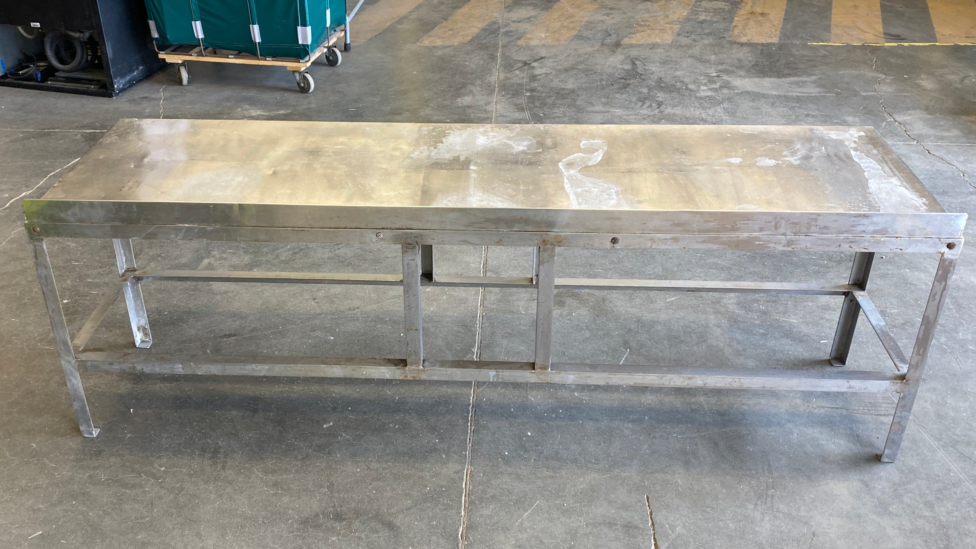 Stainless Steel Prep Table ~8' x 2'