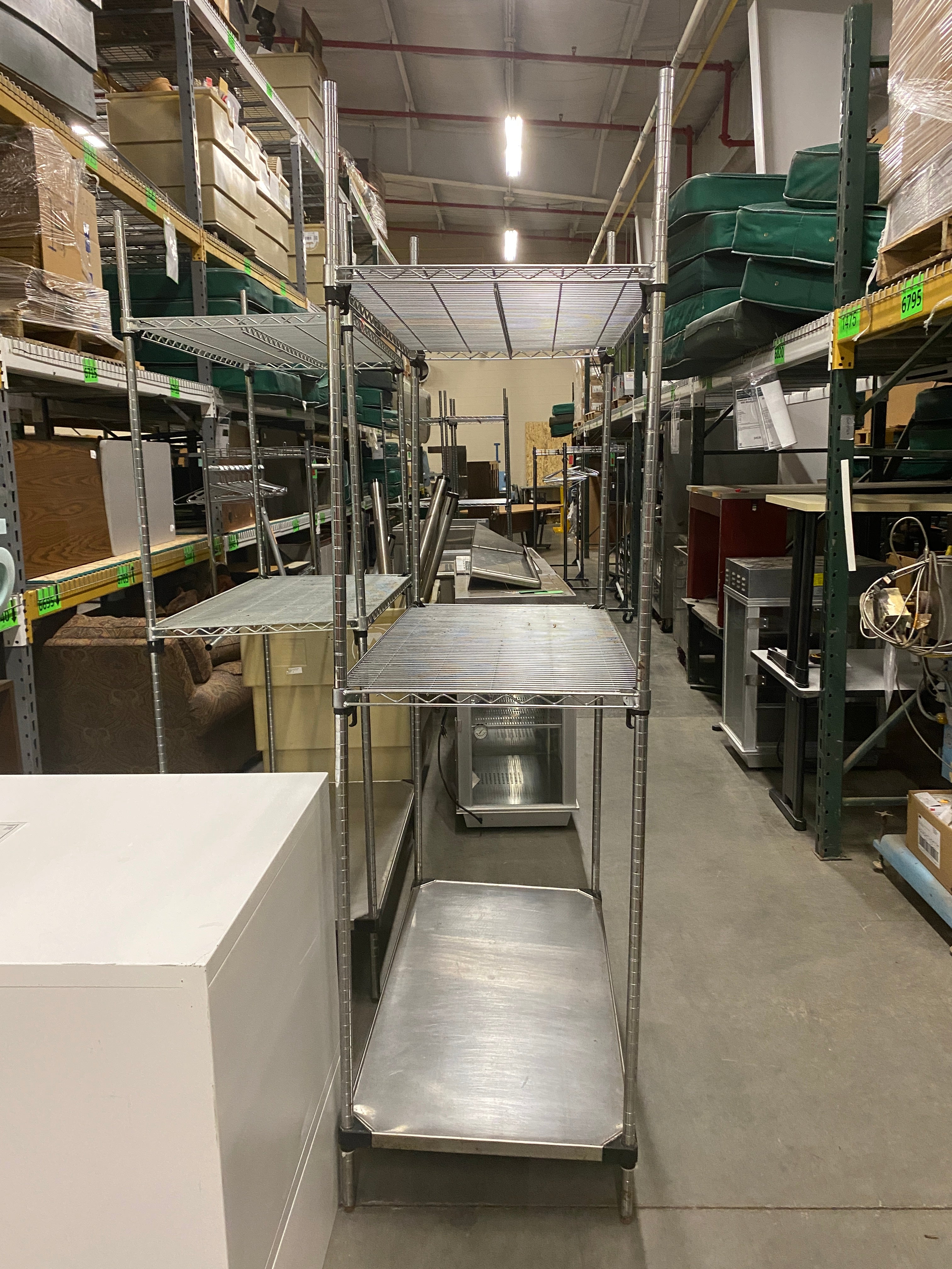 Stainless Steel Storage 3 Rack Unit