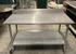 Stainless Steel Table 2 Layer w/ Wheels