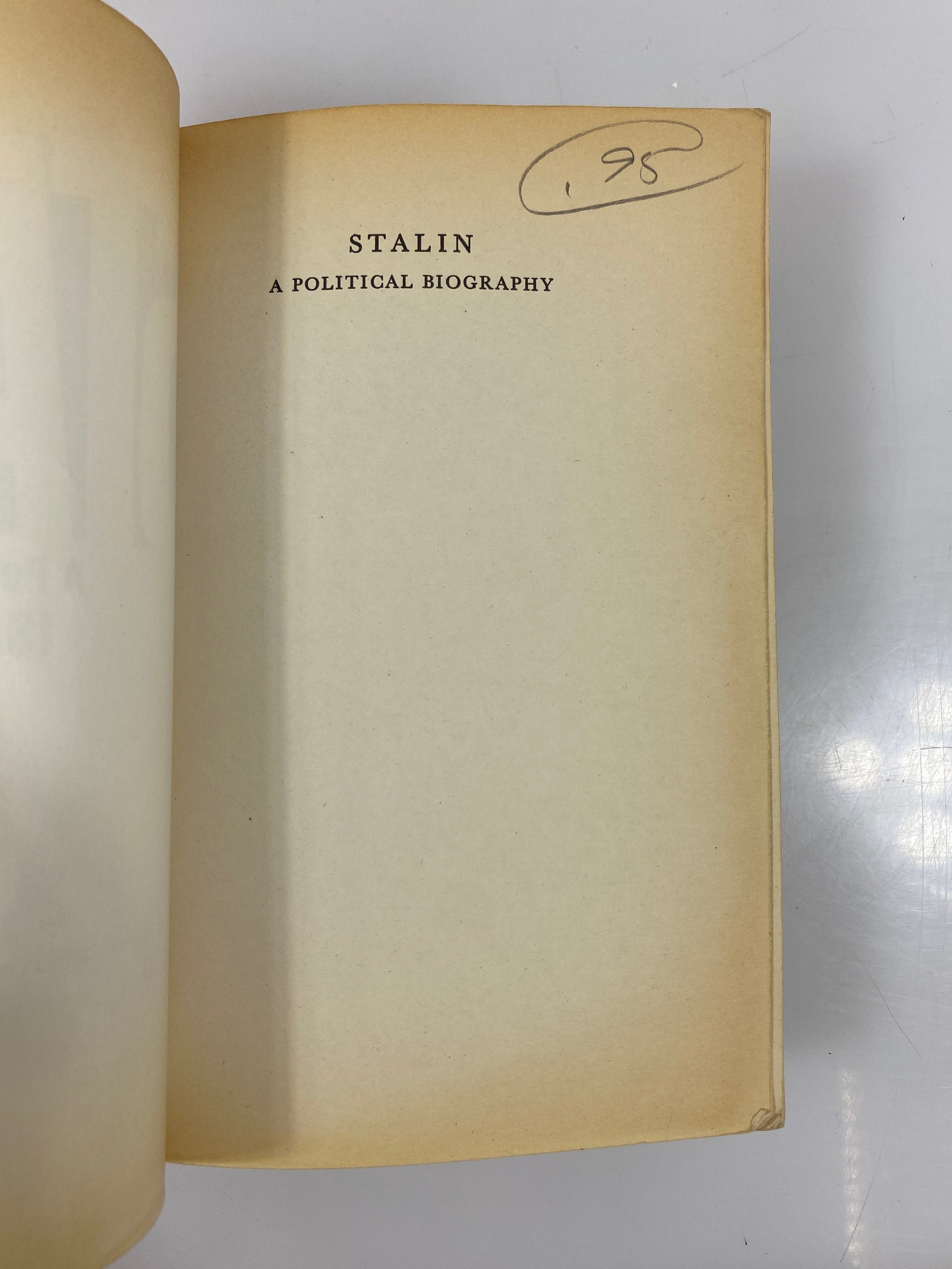 Stalin by Isaac Deutscher 2nd Ed. Oxford University Press 1973 SC
