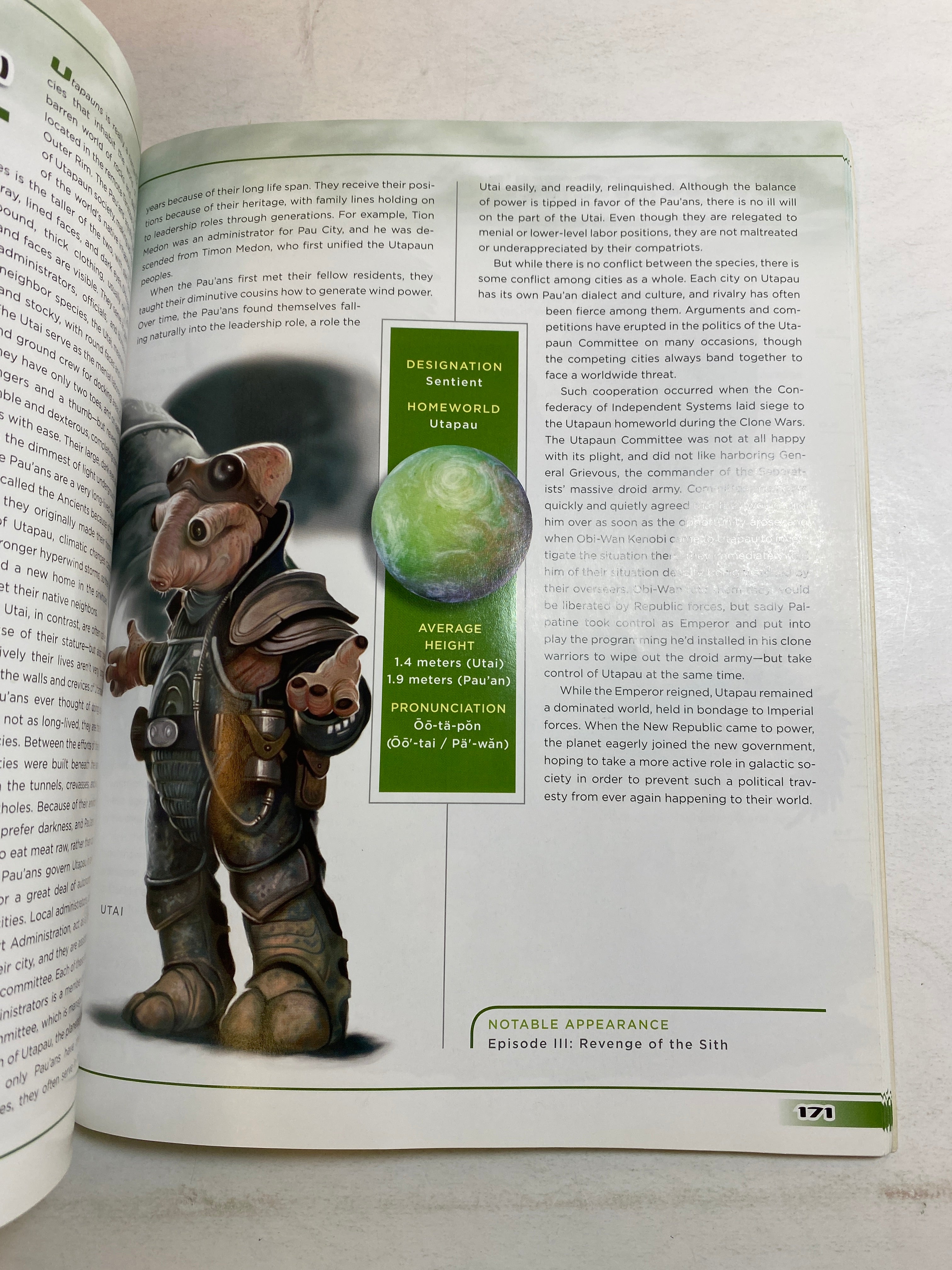 Star Wars New Essential Guide to Alien Species SC 2006