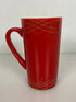 Starbucks 16 Oz "Red Holiday" Ceramic Coffee Mug