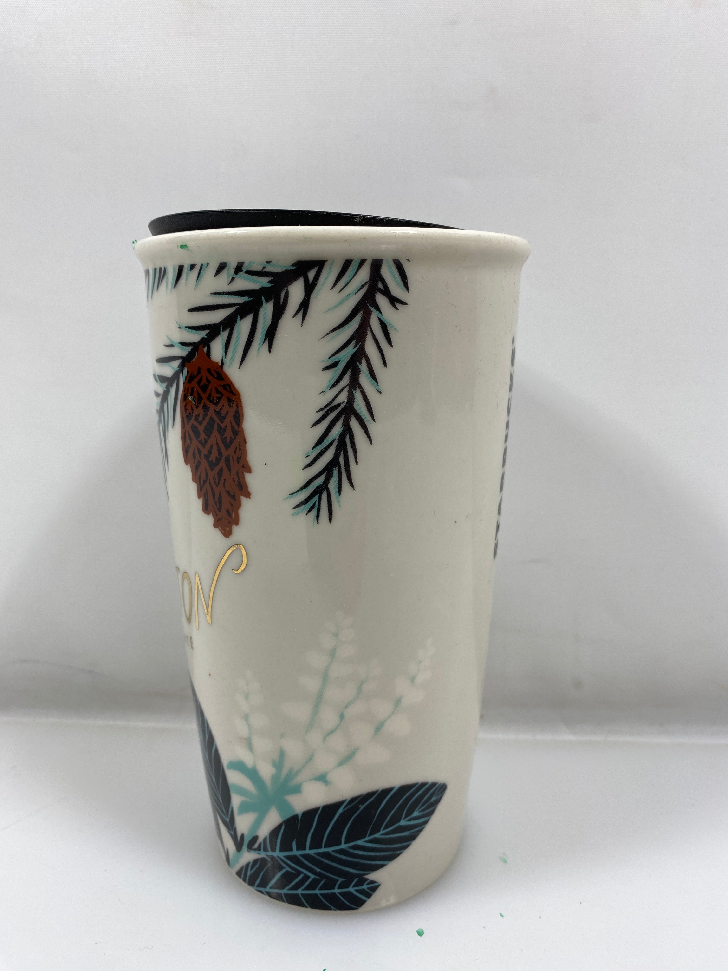 Starbucks Washington Evergreen State Ceramic Travel Mug