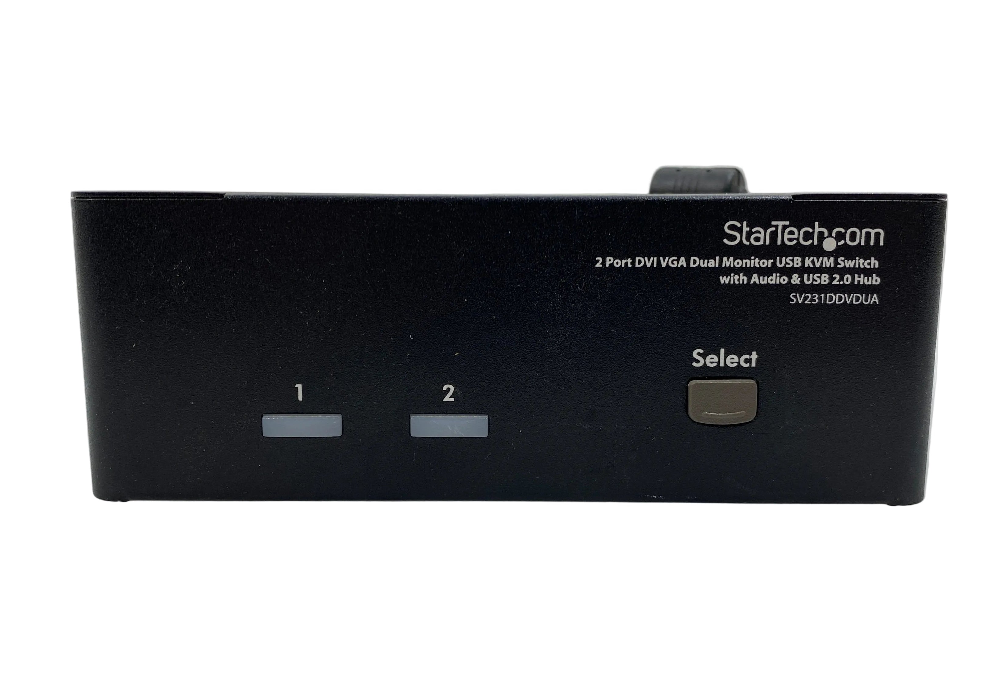 StarTech.com SV231DDVDUA 2-Port Dual DVI USB KVM Switch with Audio & USB 2.0 Hub