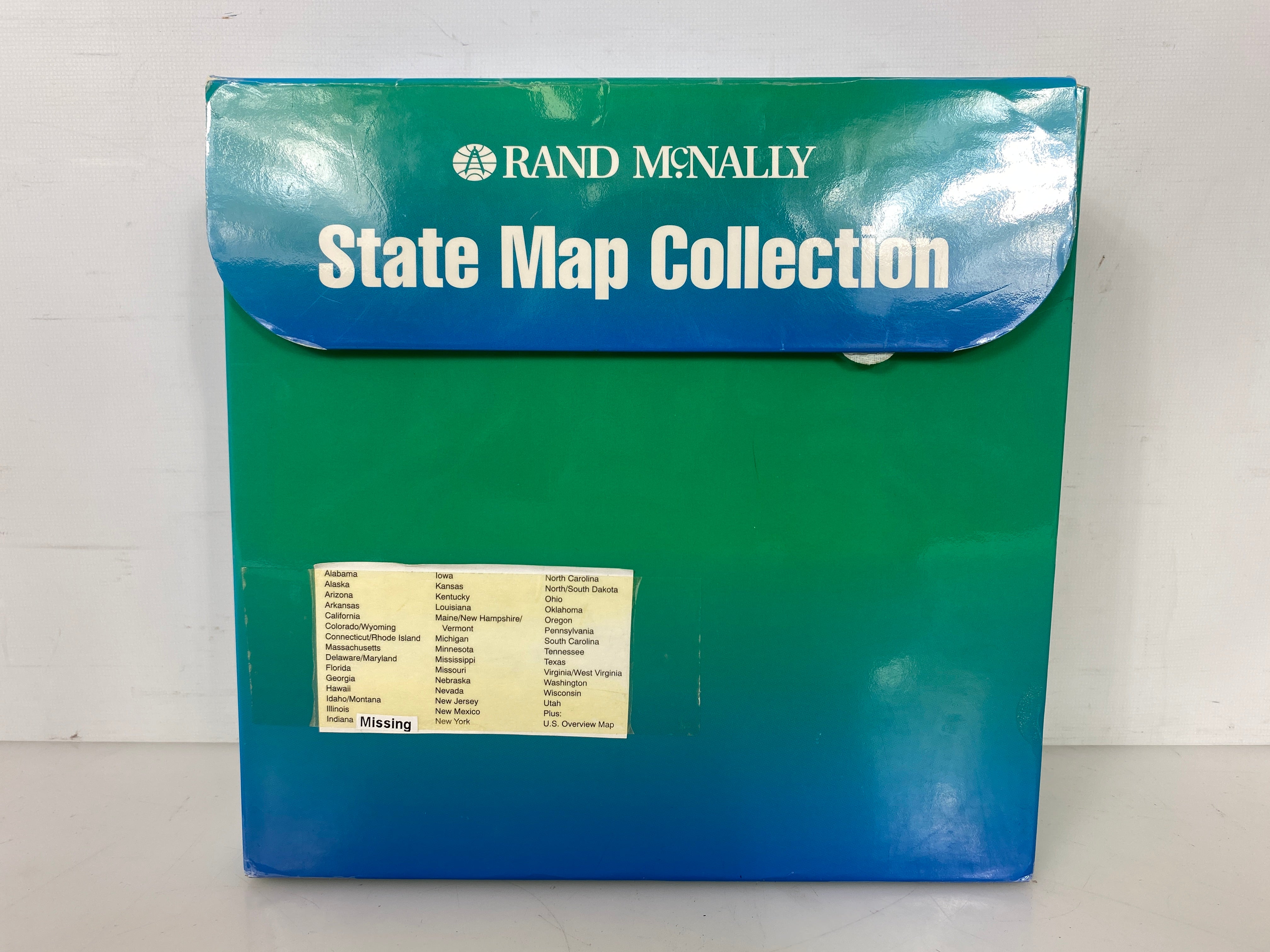 State Map Collection Rand McNally Ex-library 1997 Box Set