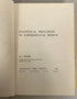Statistical Principles in Experimental Design by B.J. Winer 1962 HC DJ