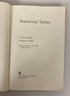 Statistical Tables by Rohlf/Sokal 1969 Vintage SC
