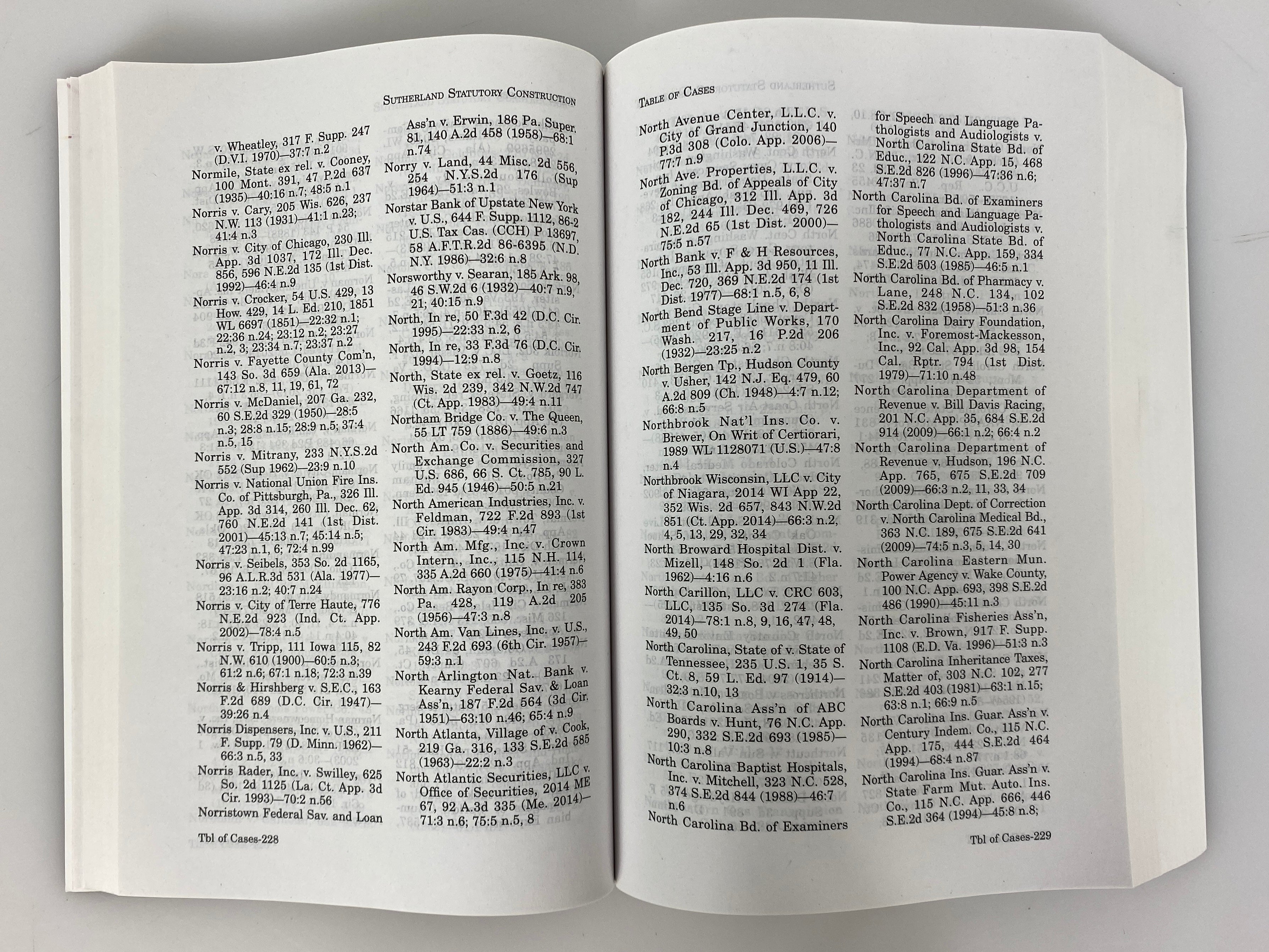 Statutes & Statutory Construction 7th & 8th Edition Volume 5 2023 SC