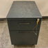 Steel 2-Drawer Mobile File Cabinet with Lock & Key – Navy Blue Filing Cabinet