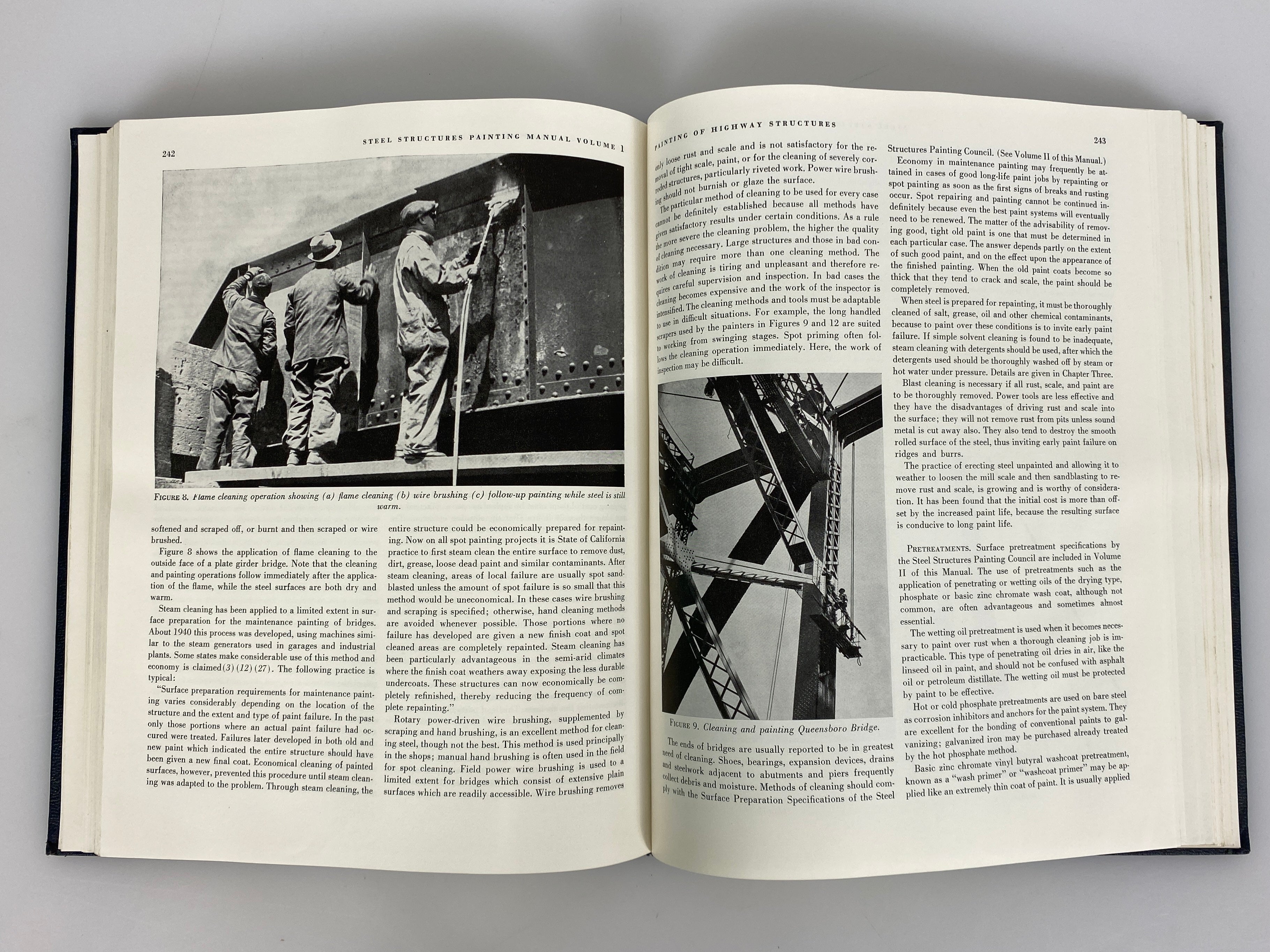 Steel Structures Painting Manual Vol 1 Good Painting Practice 1954 Vintage HC