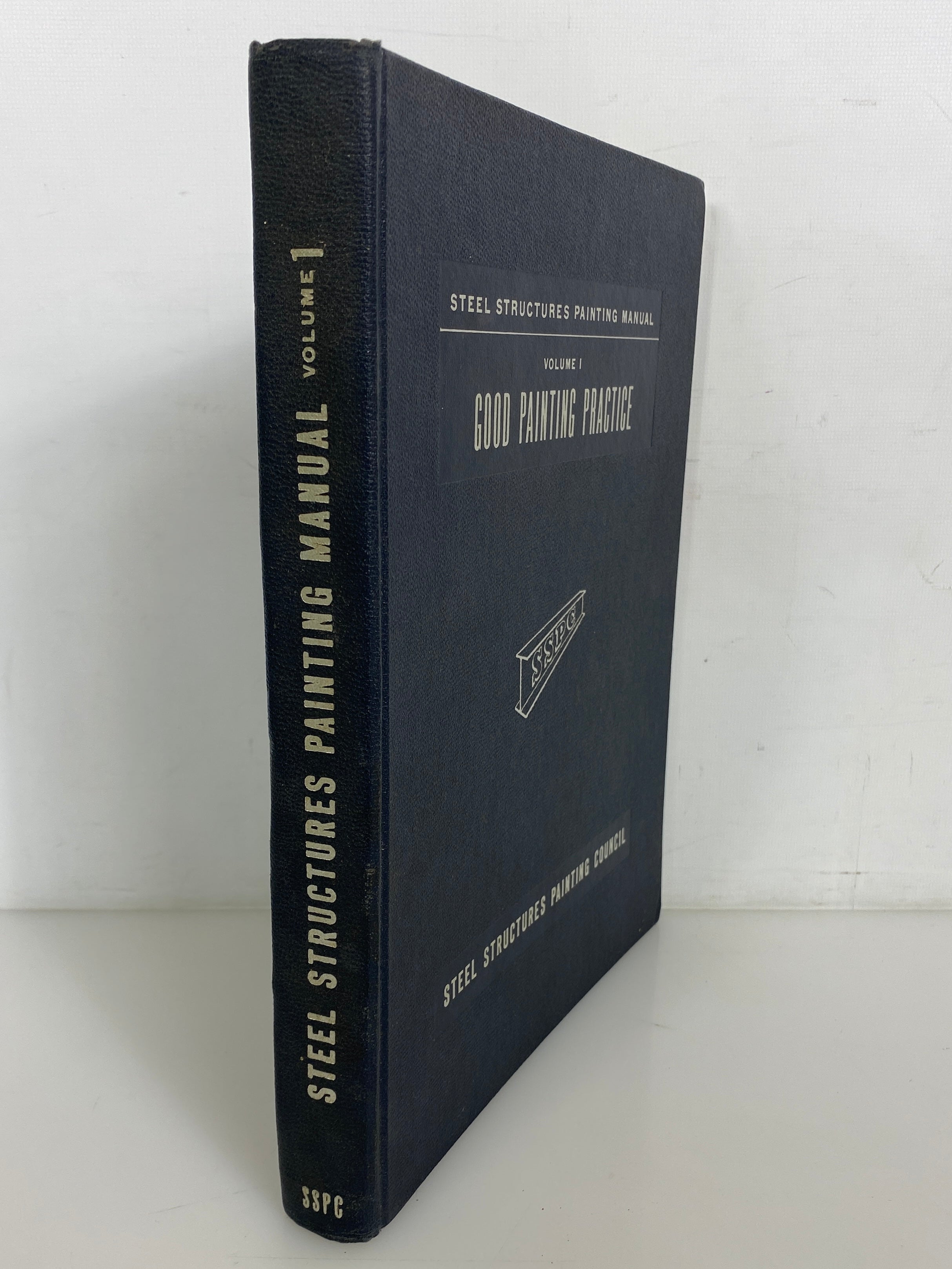Steel Structures Painting Manual Vol 1 Good Painting Practice 1954 Vintage HC