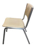Steelcase #127950679 Tan Stackable Chairs