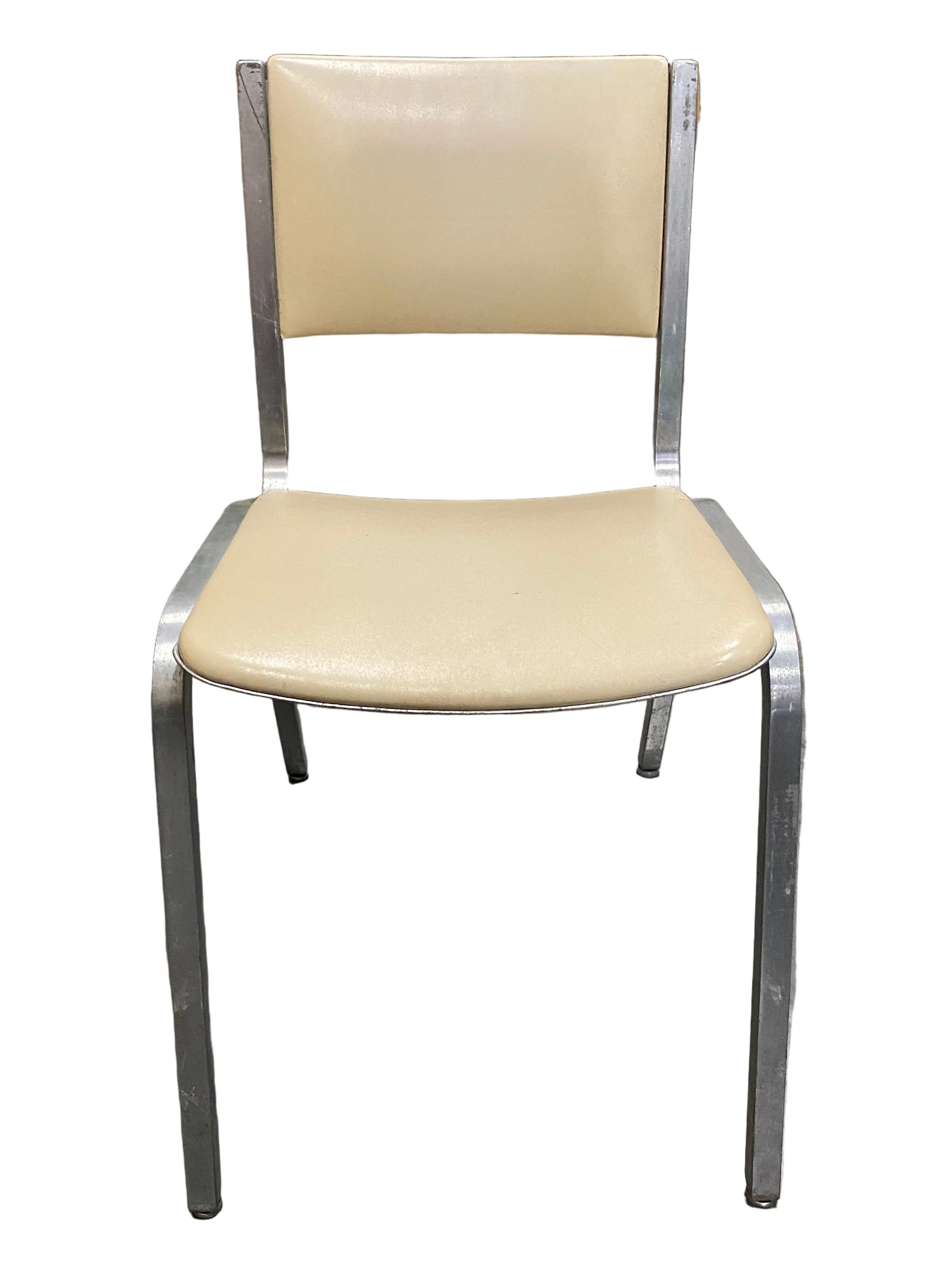 Steelcase #127950679 Tan Stackable Chairs