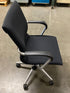 Steelcase #4321423 Grey Upholstered Adjustable Office Square Back Chair