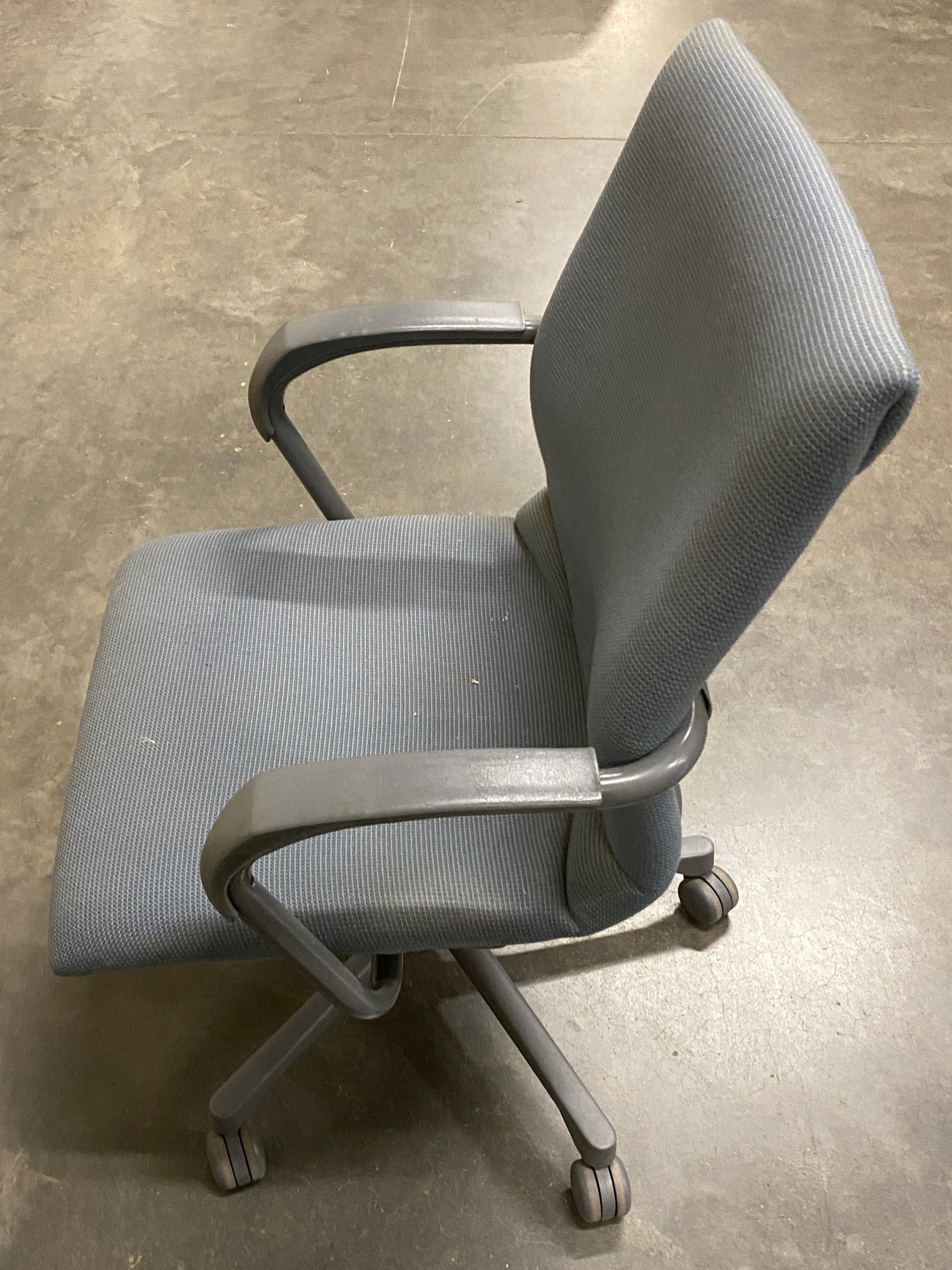 Steelcase #4331423 Light Blue Adjustable Office Chair