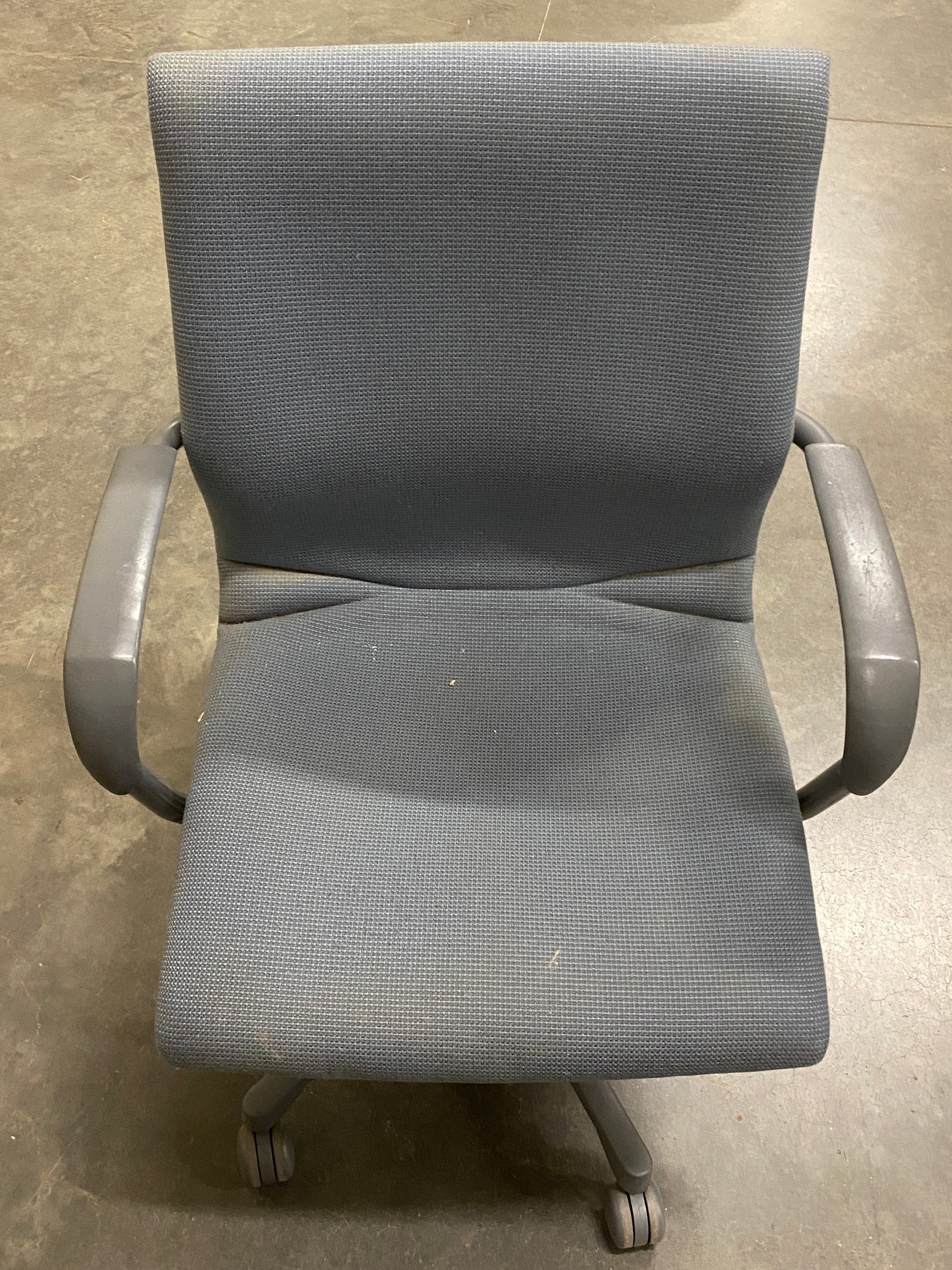 Steelcase #4331423 Light Blue Adjustable Office Chair