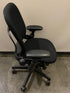 Steelcase #46212119 Black Upholstered Adjustable Office Chair
